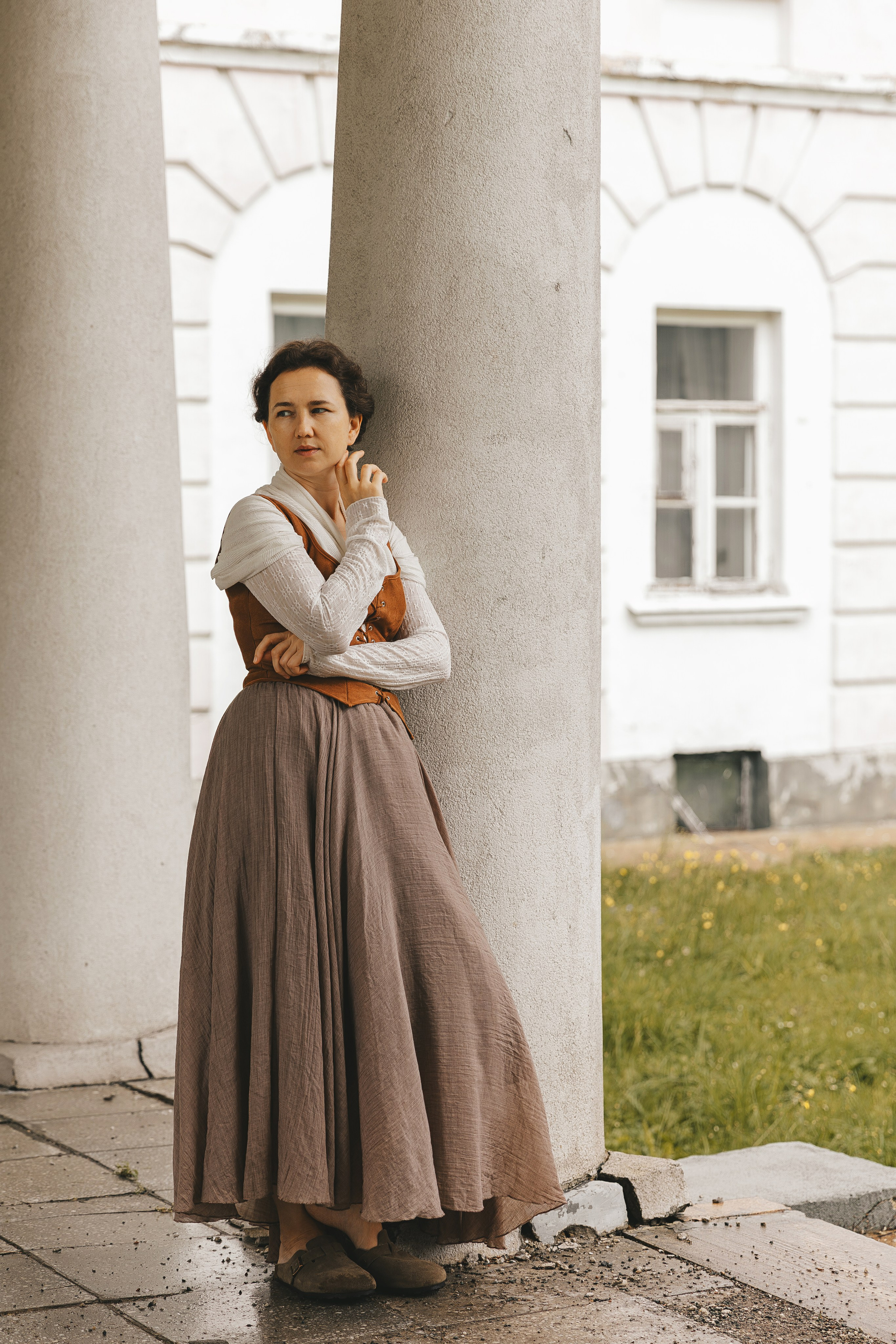 Женский портрет в историческом образе. Семейный и женский фотограф в Москве Надежда Воробьева