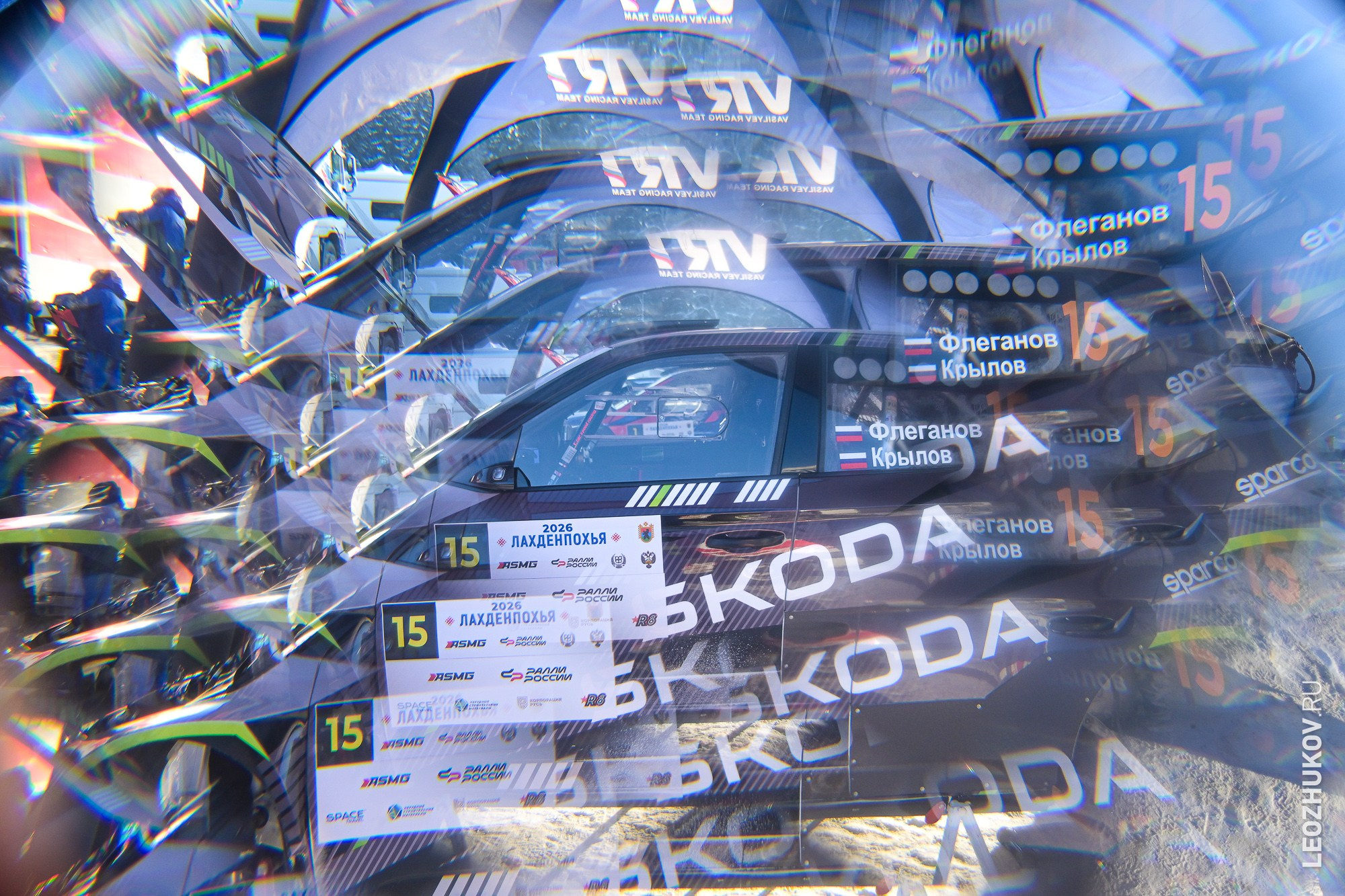 Ралли Лахденпохья 2026. Спортивный фотограф Леонид Жуков