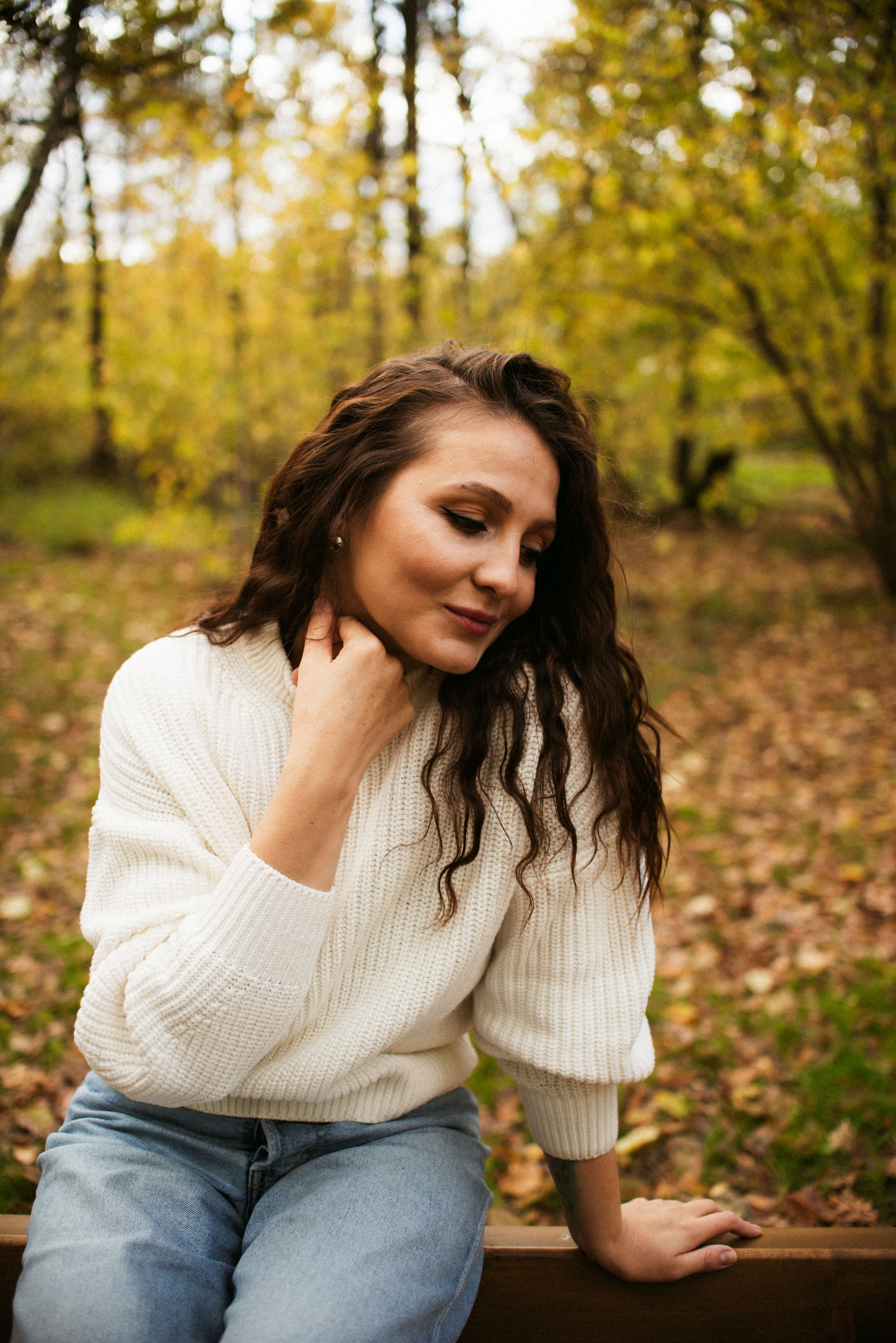 Елена фотопрогулка в парке. Женский фотограф в Москве и МО
