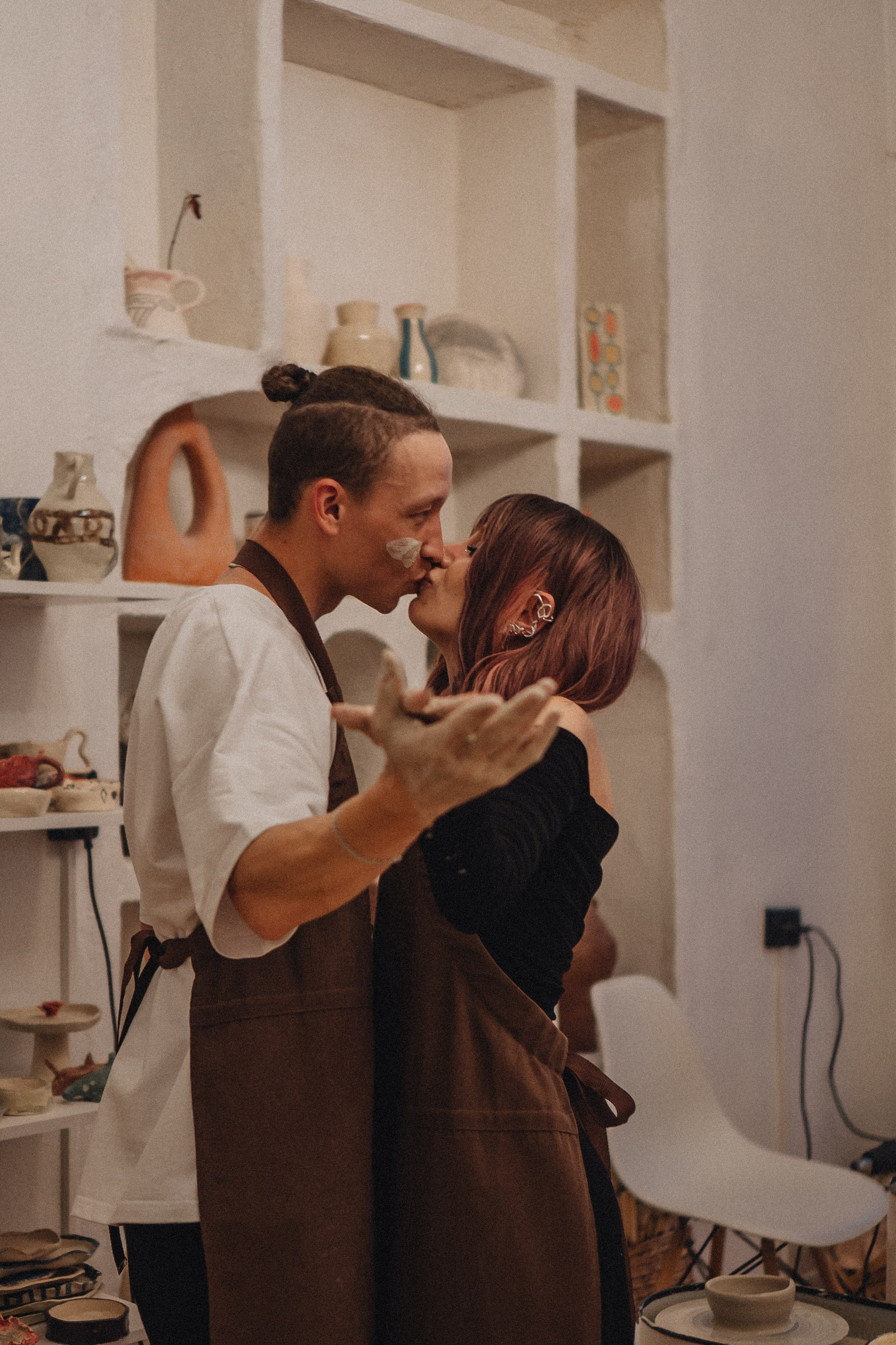 СВИДАНИЕ В ГОНЧАРНОЙ МАСТЕРСКОЙ. Профессиональный фотограф, Санкт-Петербург — Виктория Богомолова