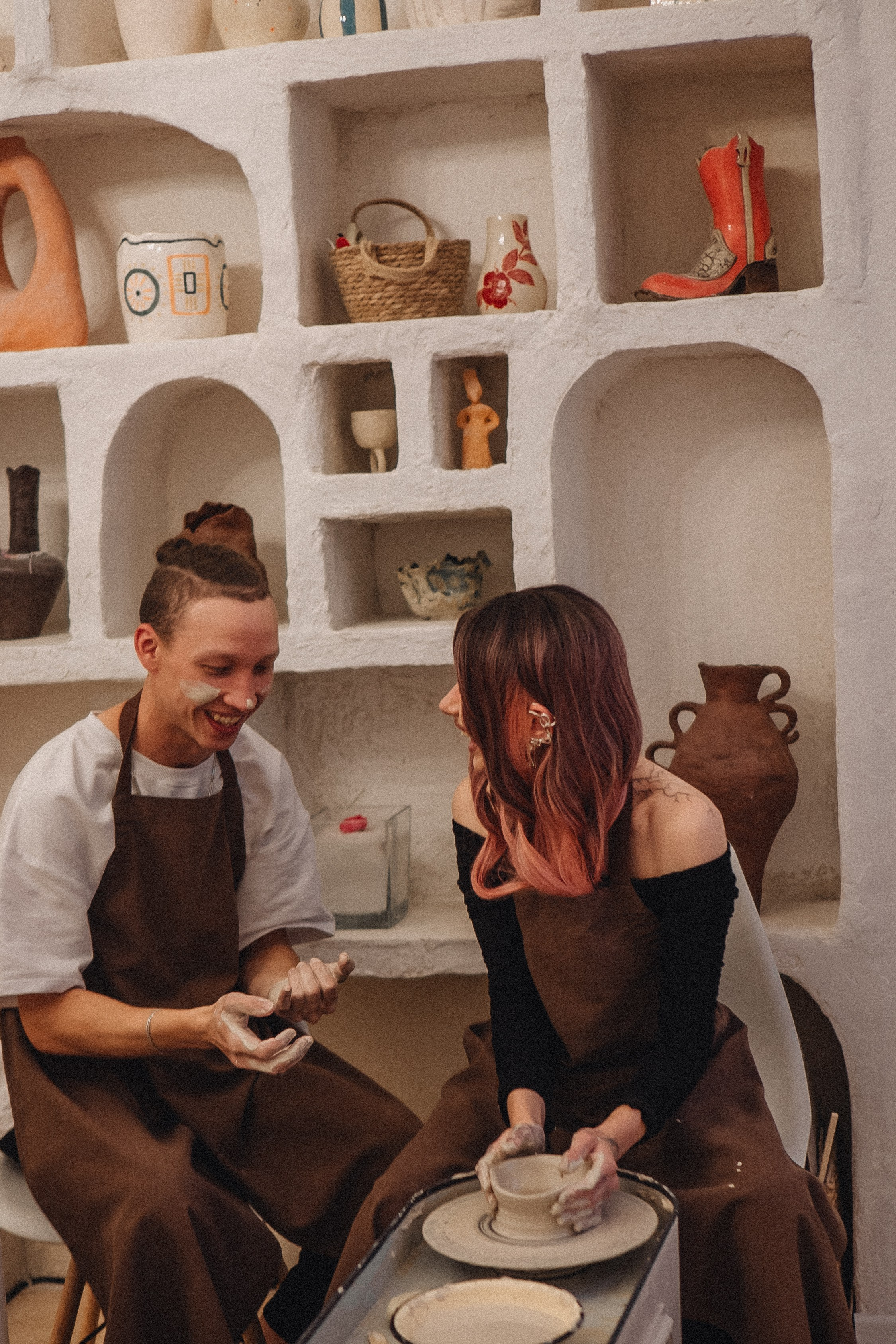 СВИДАНИЕ В ГОНЧАРНОЙ МАСТЕРСКОЙ. Профессиональный фотограф, Санкт-Петербург — Виктория Богомолова