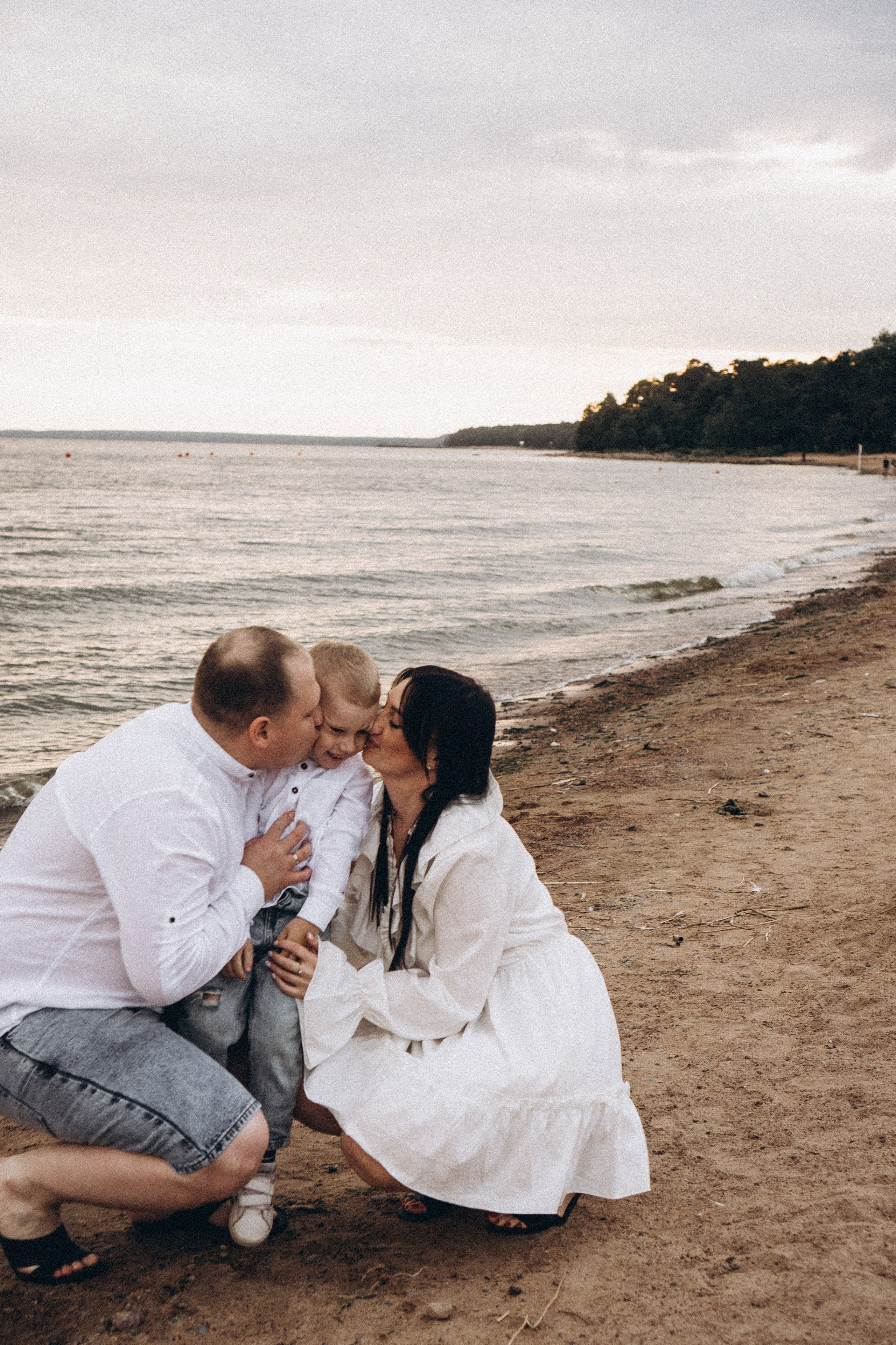 Семейная история на берегу залива. Профессиональный фотограф, Санкт-Петербург — Виктория Богомолова
