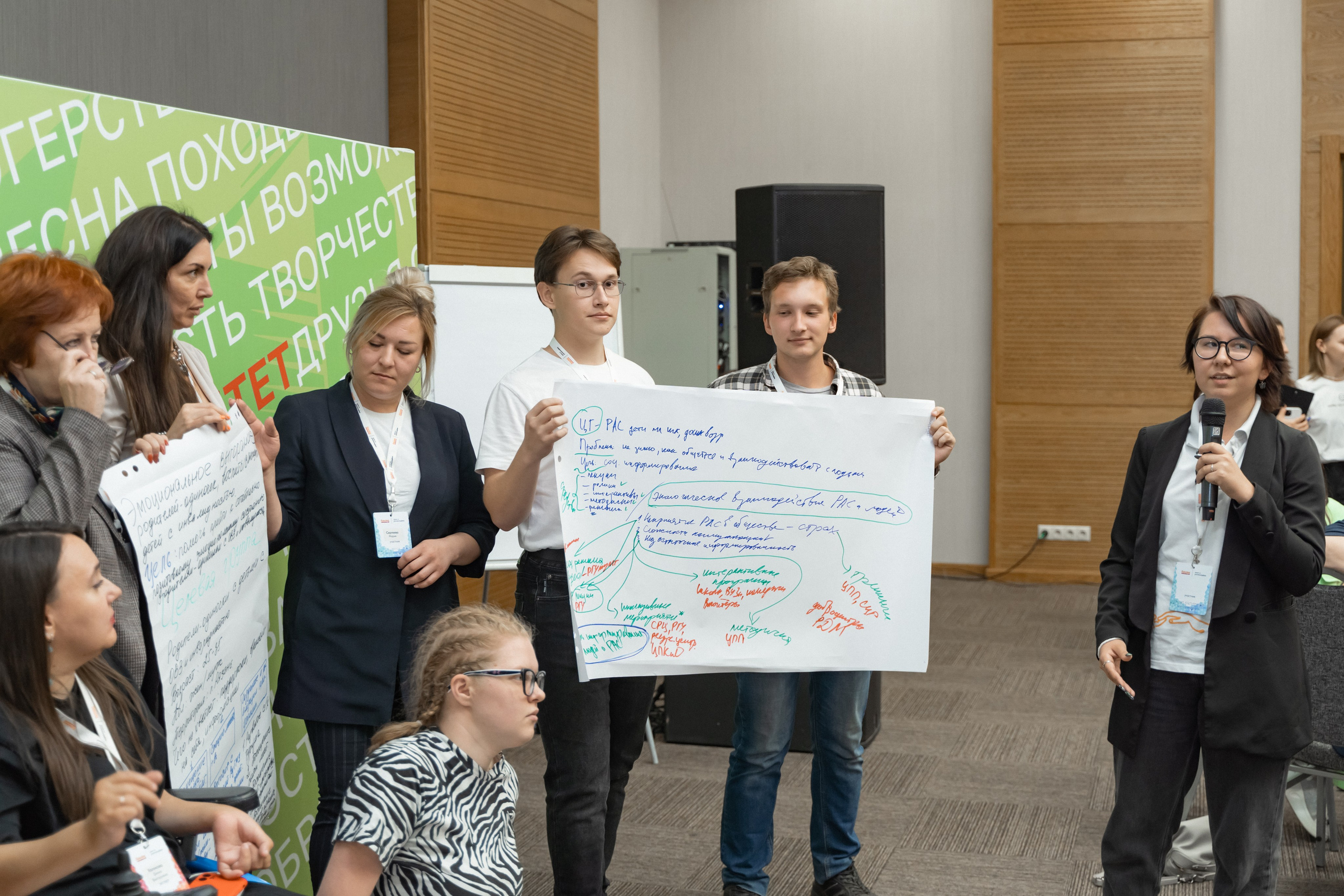 Окружная платформа Всероссийского инклюзивного проекта «Крылья возможностей» 2024. Фотограф Надежда Погребняк | Рязань | Москва