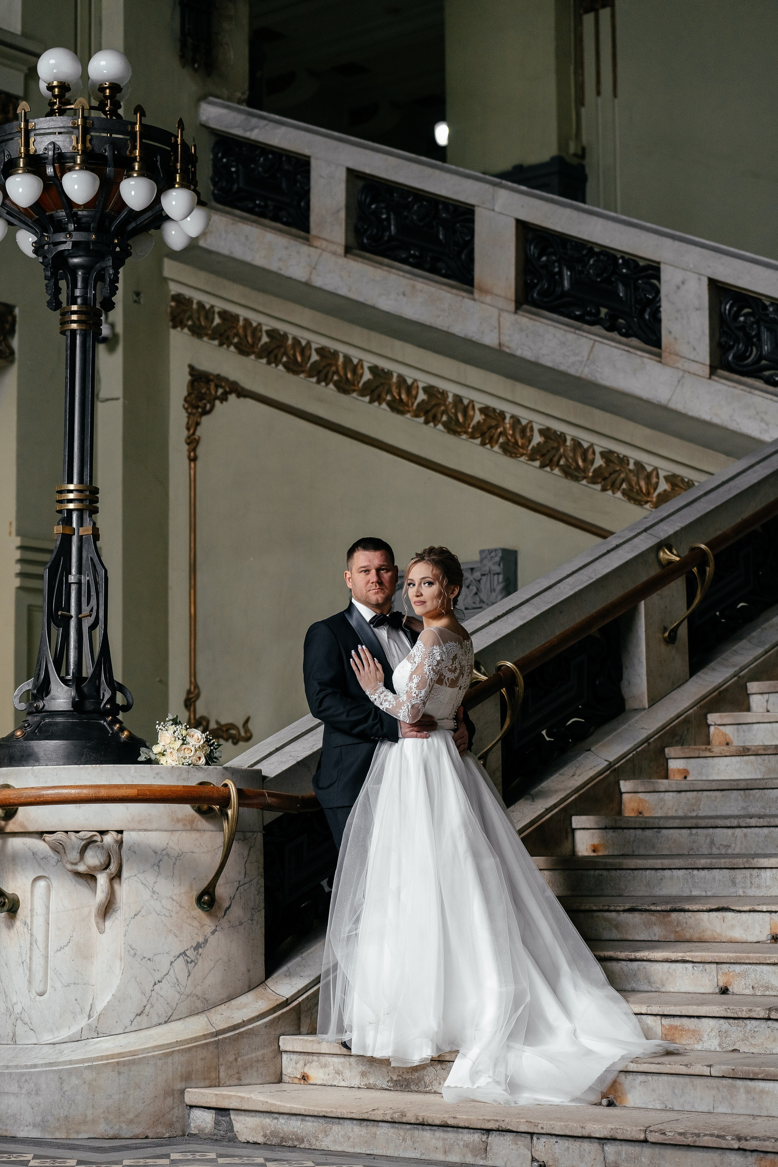 Свадебная фотосессия зимой в Санкт-Петербурге. Свадебный фотограф Александр Невский в Санкт-Петербурге