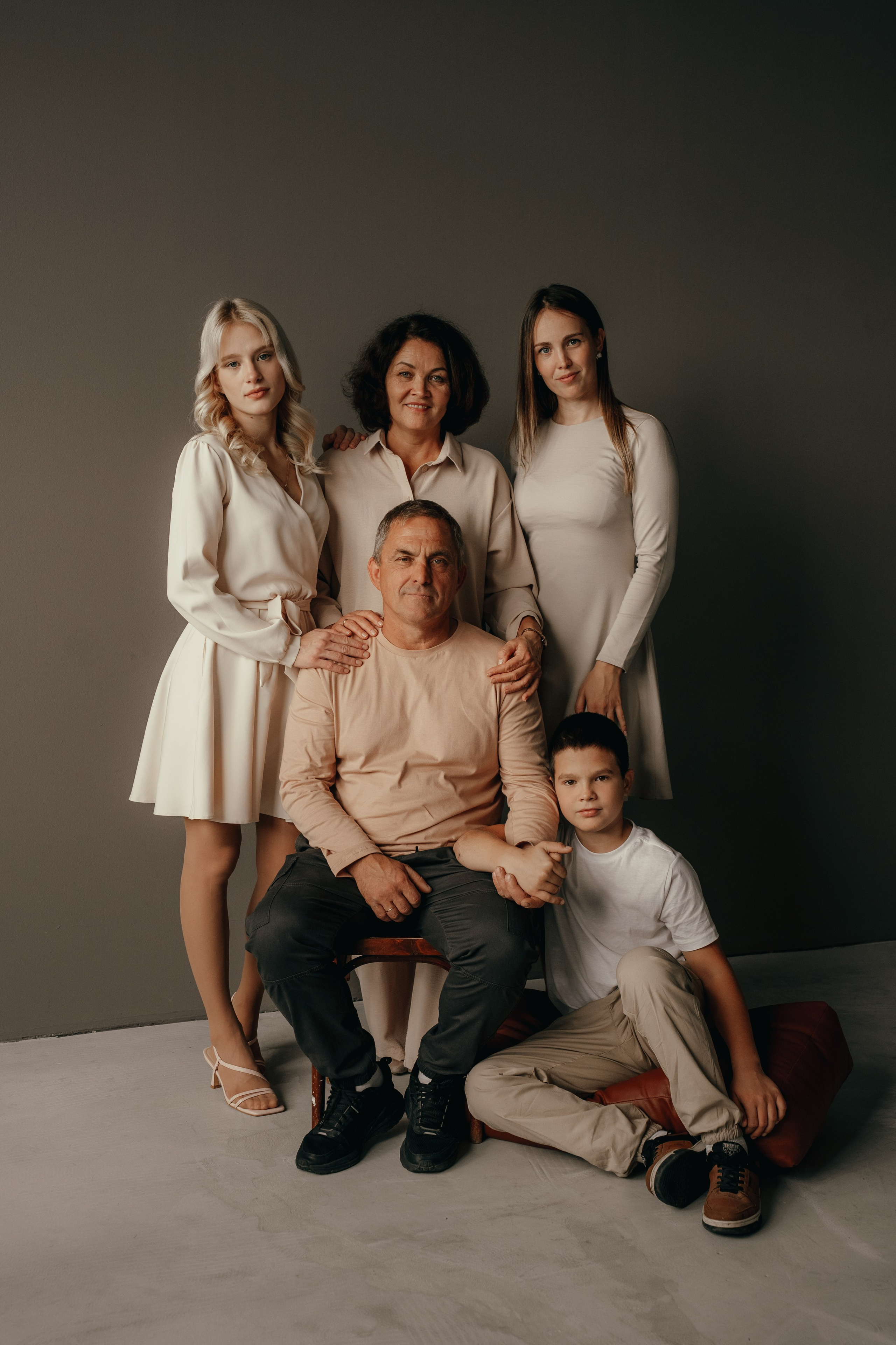 Большая семья. Семейный фотограф • Домашние съемки в Нижнем Новгороде