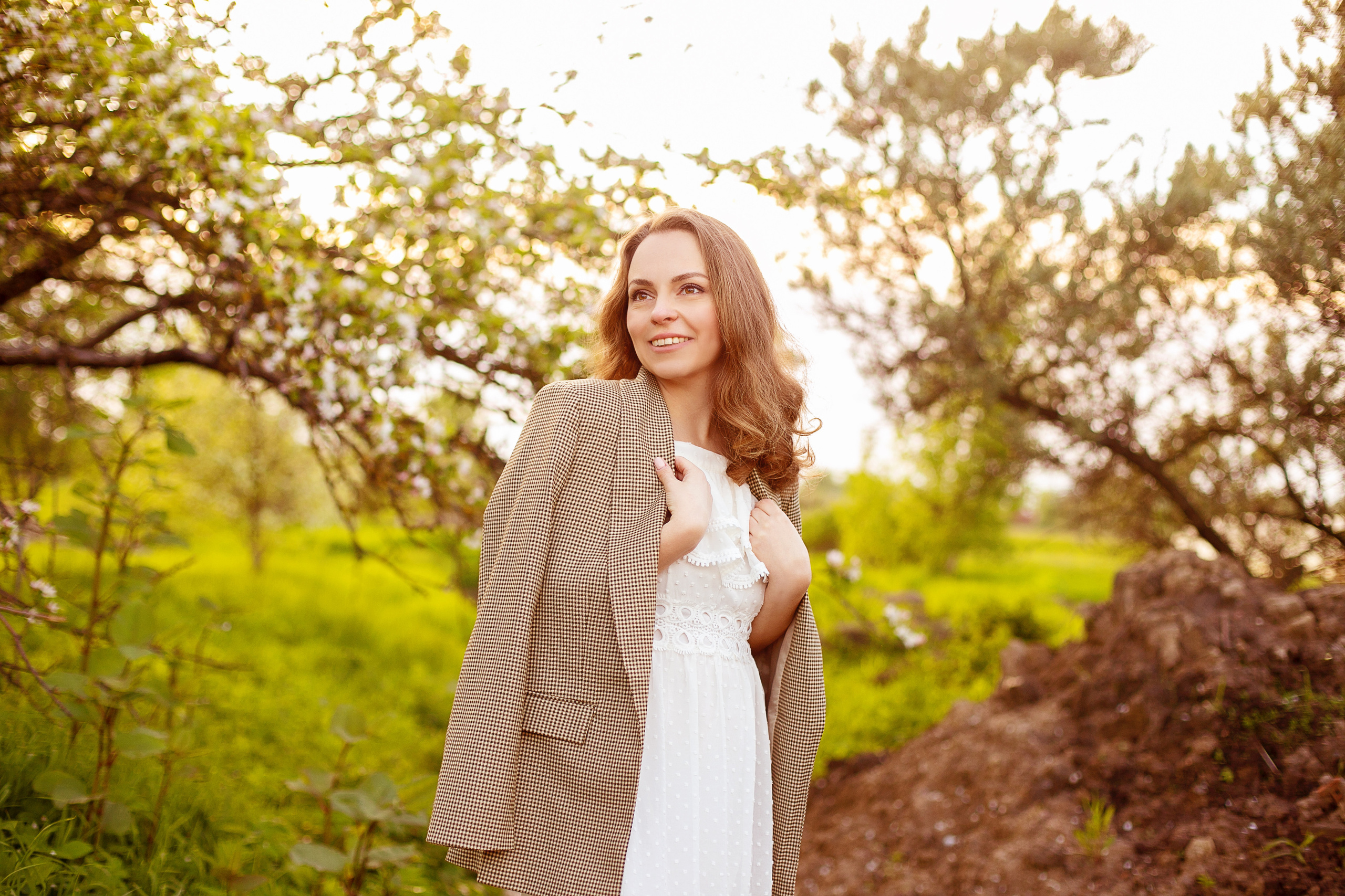 Загородная фотосессия для Дарьи. Женский и семейный фотограф в Санкт-Петербурге Любовь Малышева