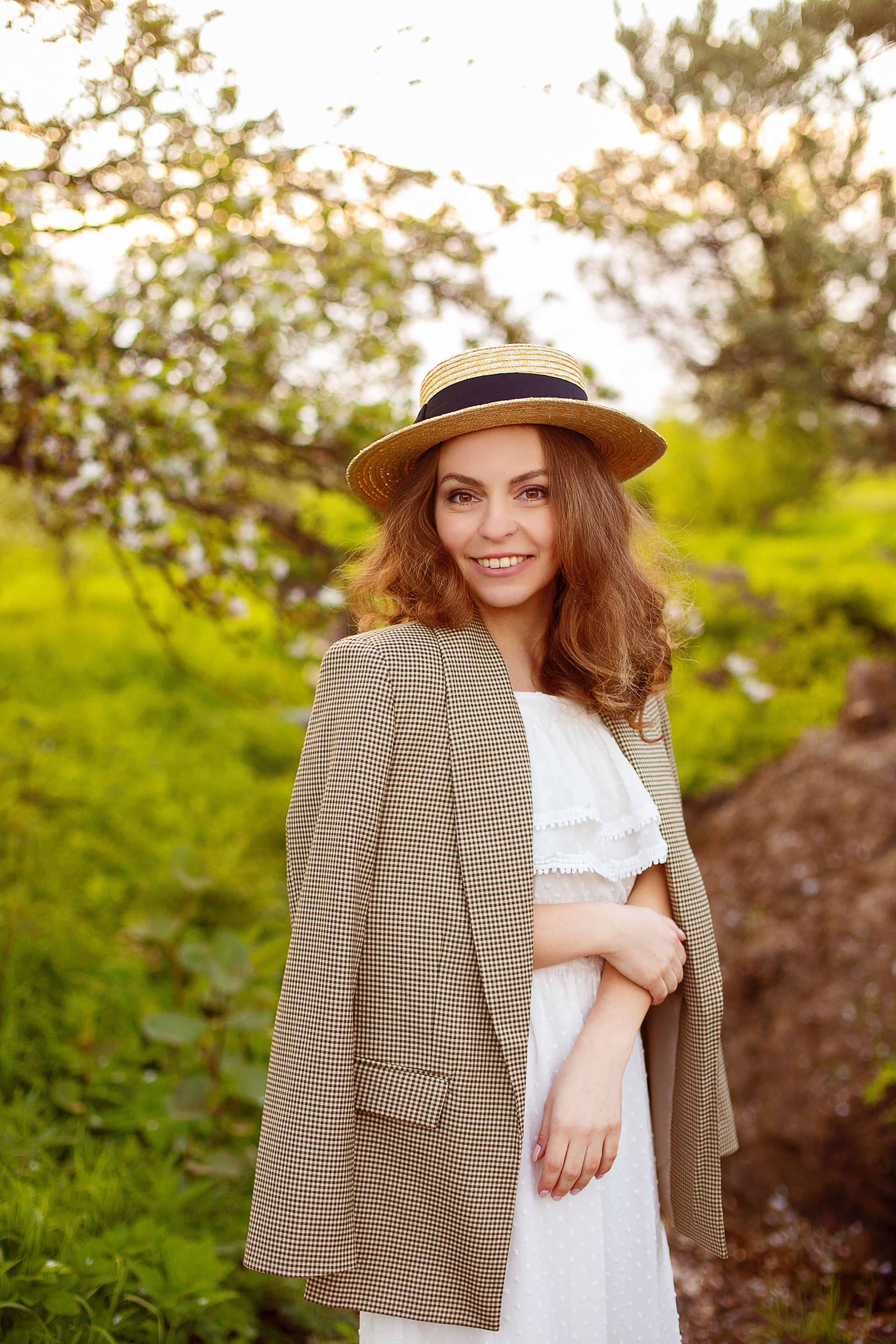 Загородная фотосессия для Дарьи. Женский и семейный фотограф в Санкт-Петербурге Любовь Малышева