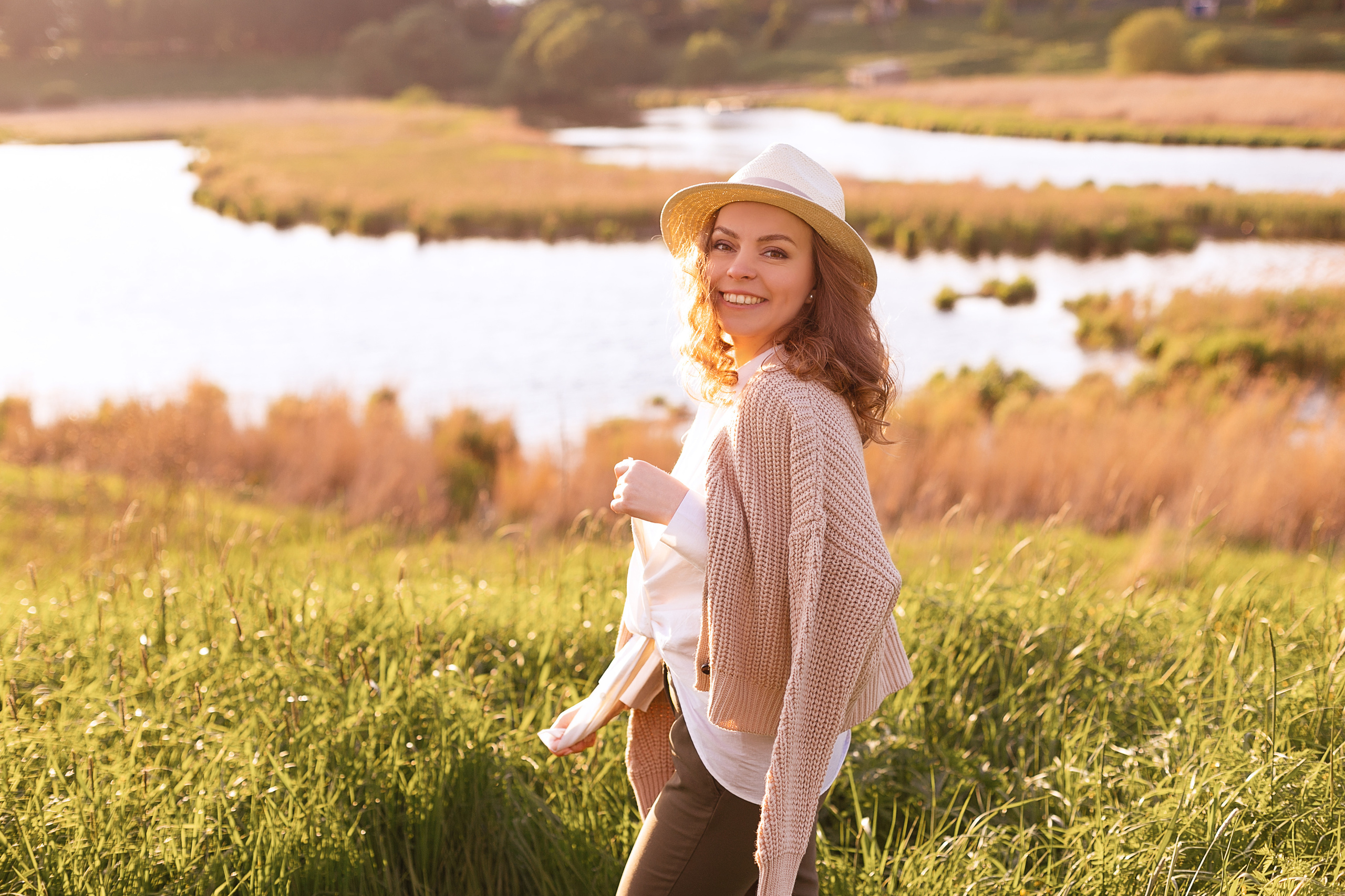 Загородная фотосессия для Дарьи. Женский и семейный фотограф в Санкт-Петербурге Любовь Малышева