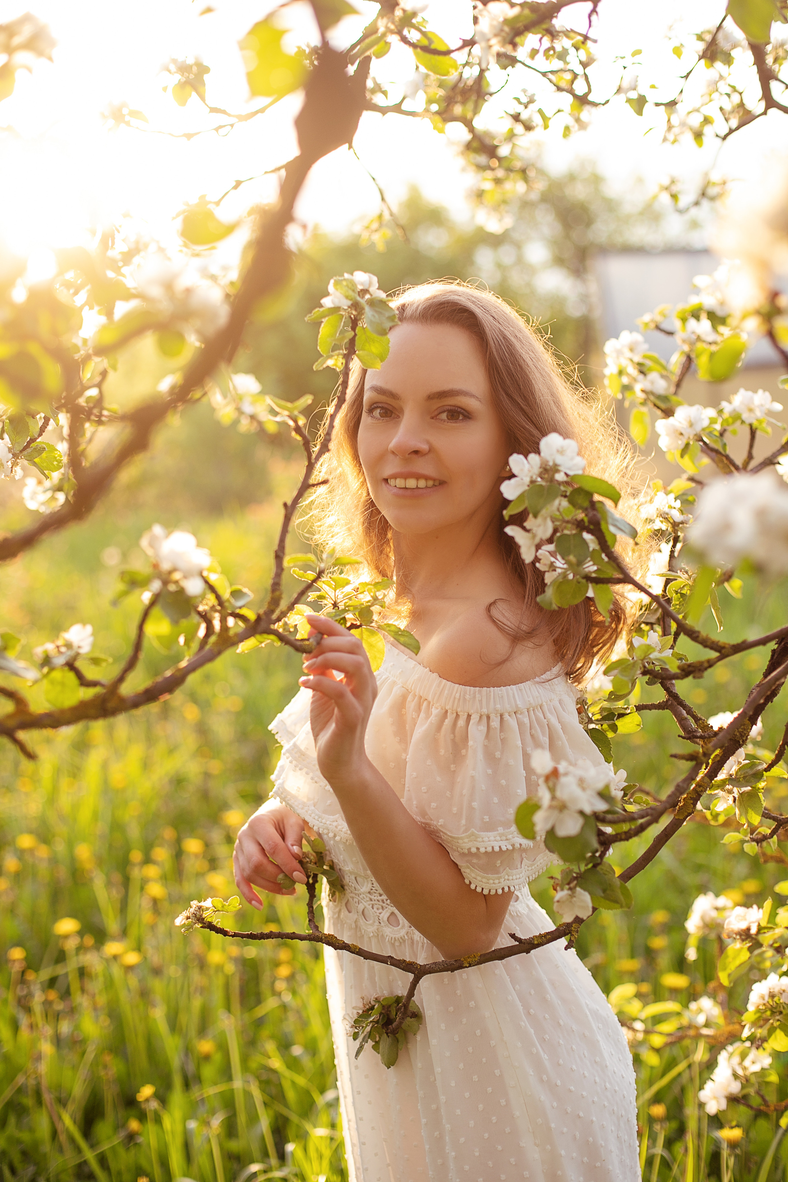 Загородная фотосессия для Дарьи. Женский и семейный фотограф в Санкт-Петербурге Любовь Малышева