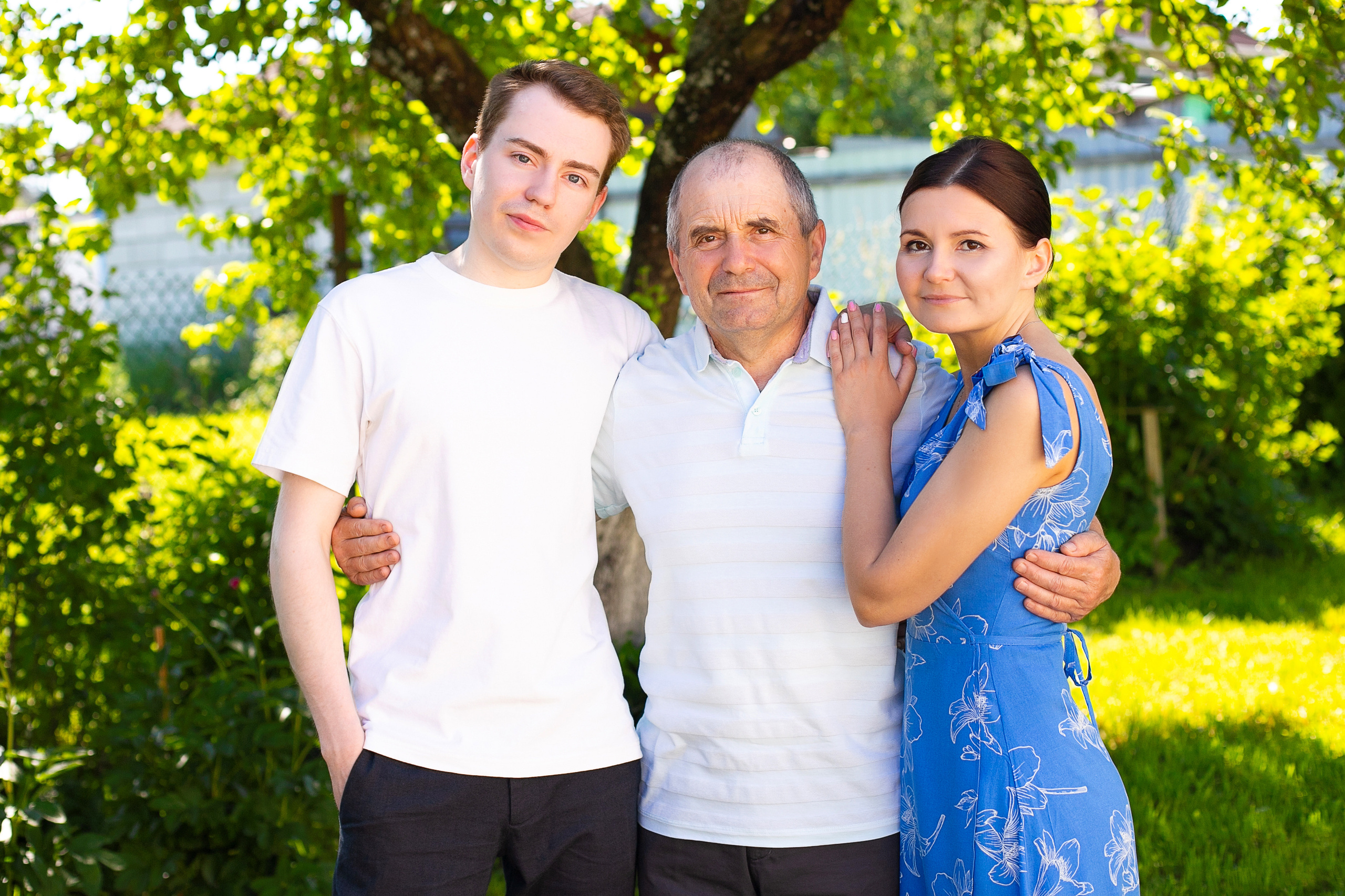 Семейная фотосессия на юбилей Анны Васильевны. Женский и семейный фотограф в Санкт-Петербурге Любовь Малышева