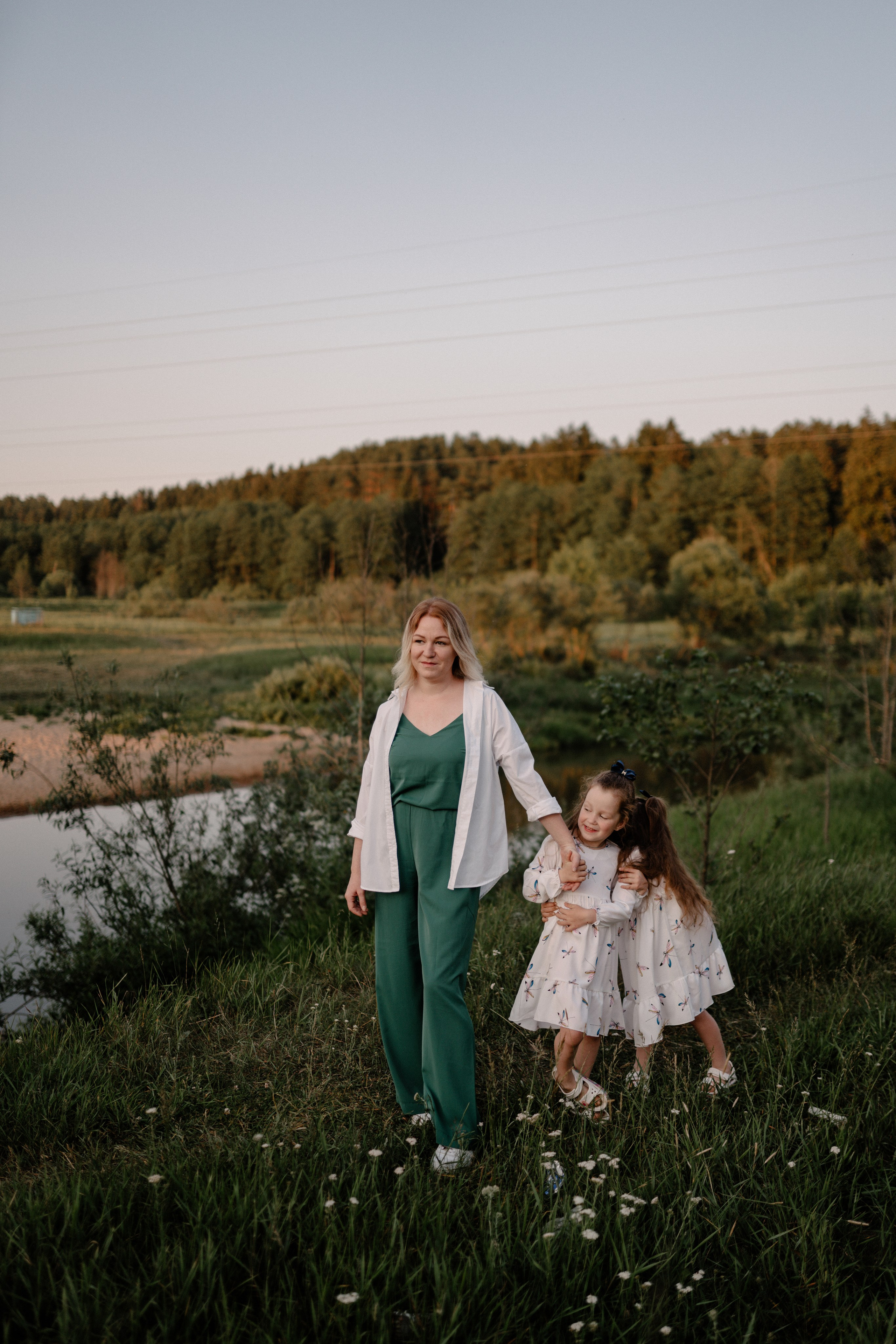 Саша, Влада и Василиса. Семейный и свадебный фотограф в Москве и Калуге Рослова Анастасия