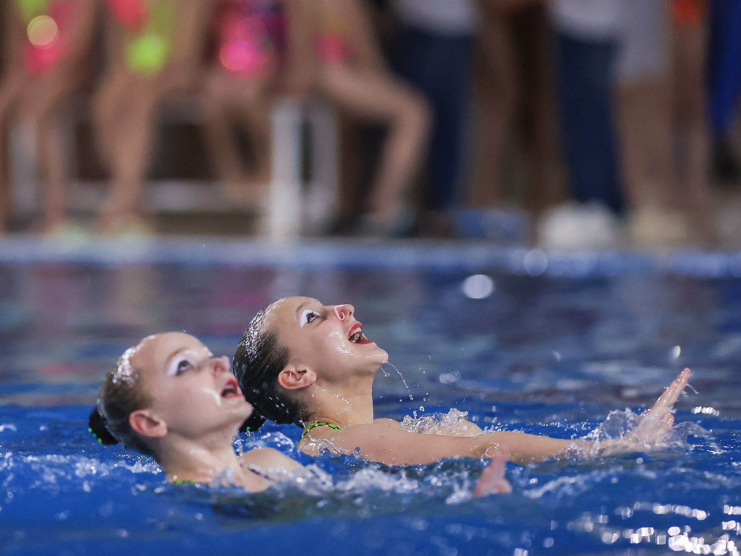 Синхронное плавание. Фотограф Фёдоров Александр. Спортивный фотограф Фёдоров Александр