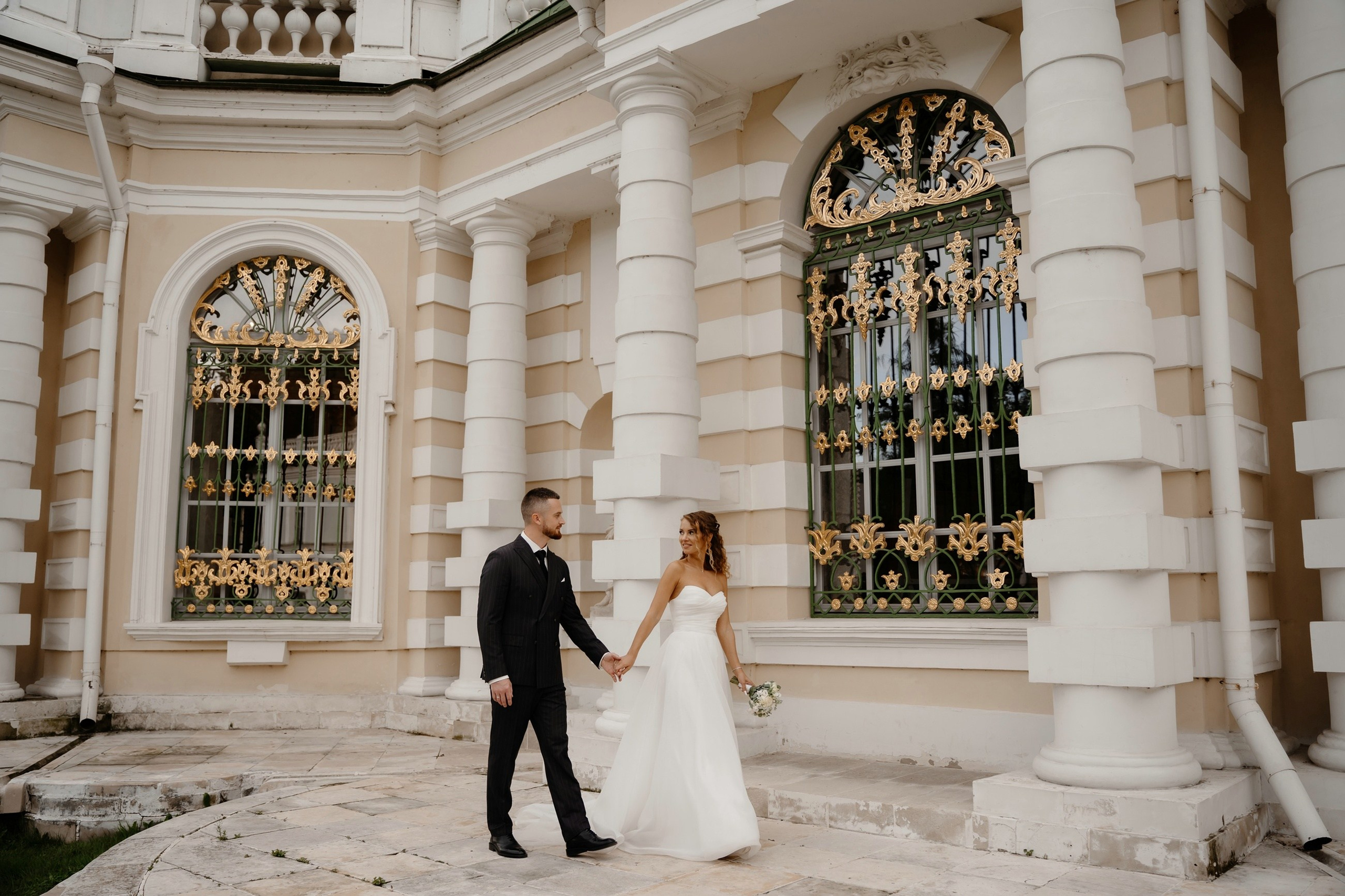 Свадьба в Russo-Balt, усадьба Кусково. Свадебный и семейный фотограф в Москве Светлана Зоткина