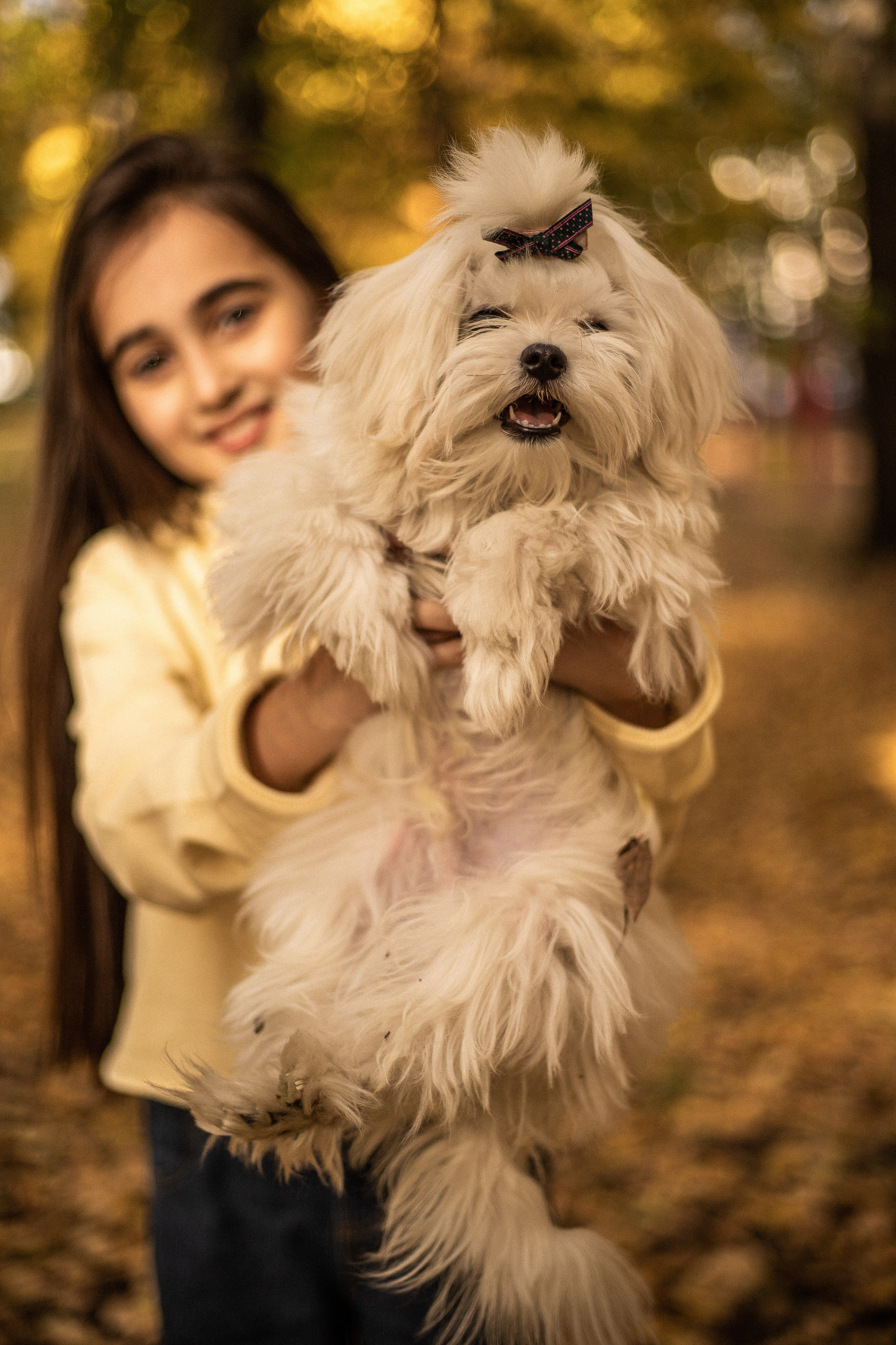 Семейная фотосессия - Дамы с собачкой. Семейный и женский фотограф Кемерово Мария Степ