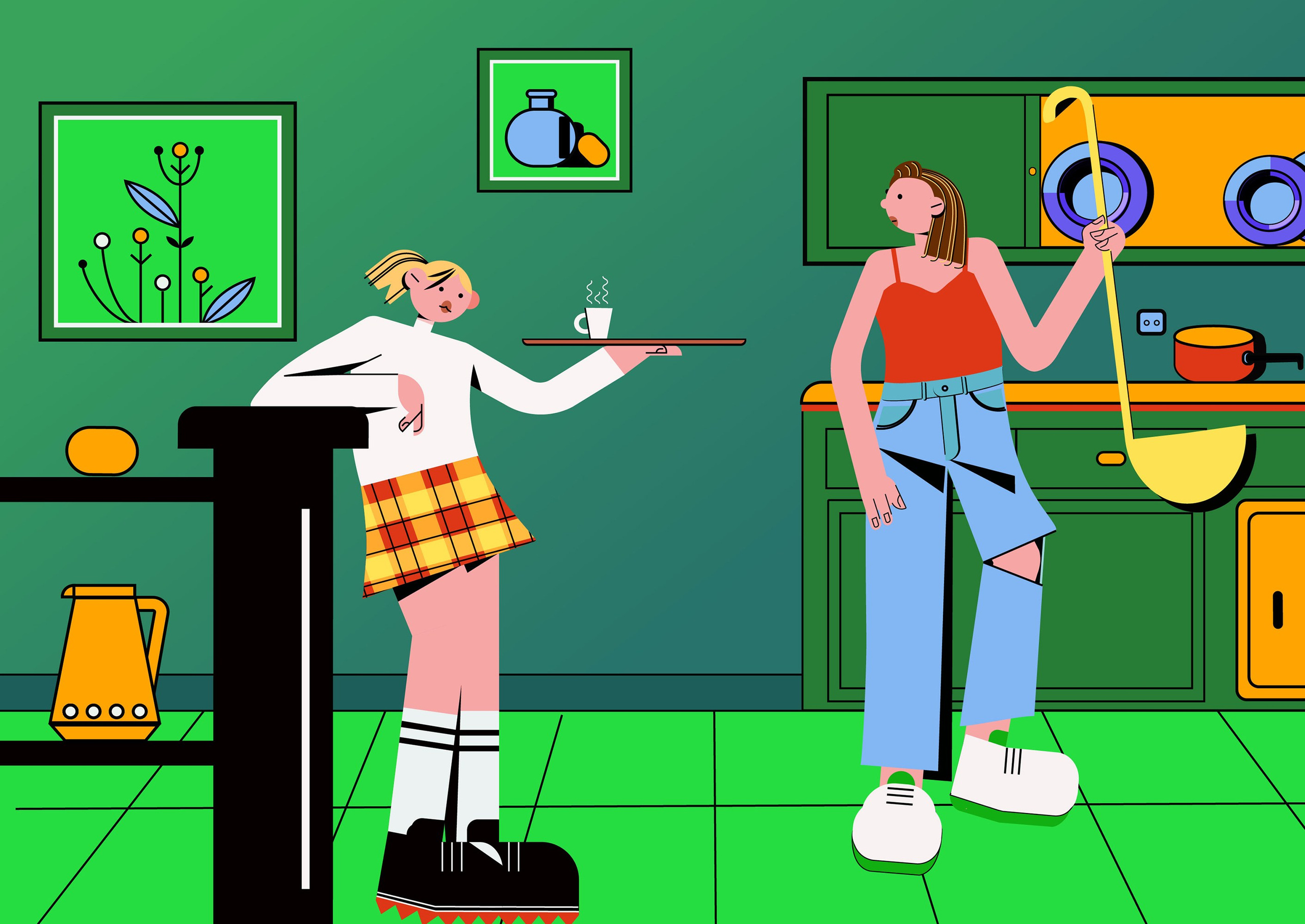 Персонажи. Олеся Бакулина, графический дизайнер, иллюстратор