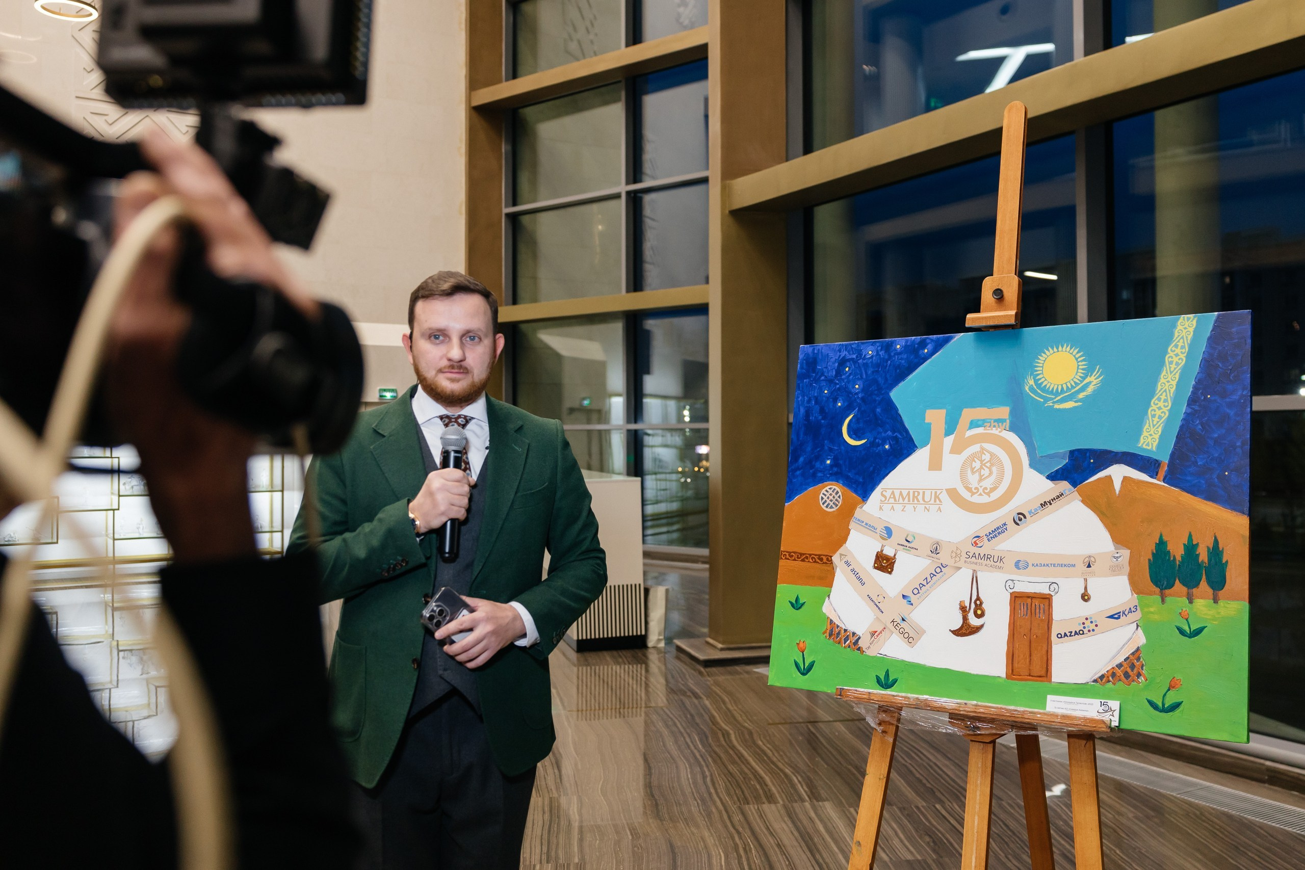 Проект 3. 15 летие Самрук Казына. Дата: октябрь 2023. Профессиональный фотограф в городе Астана/Алматы Даурен Сембаев