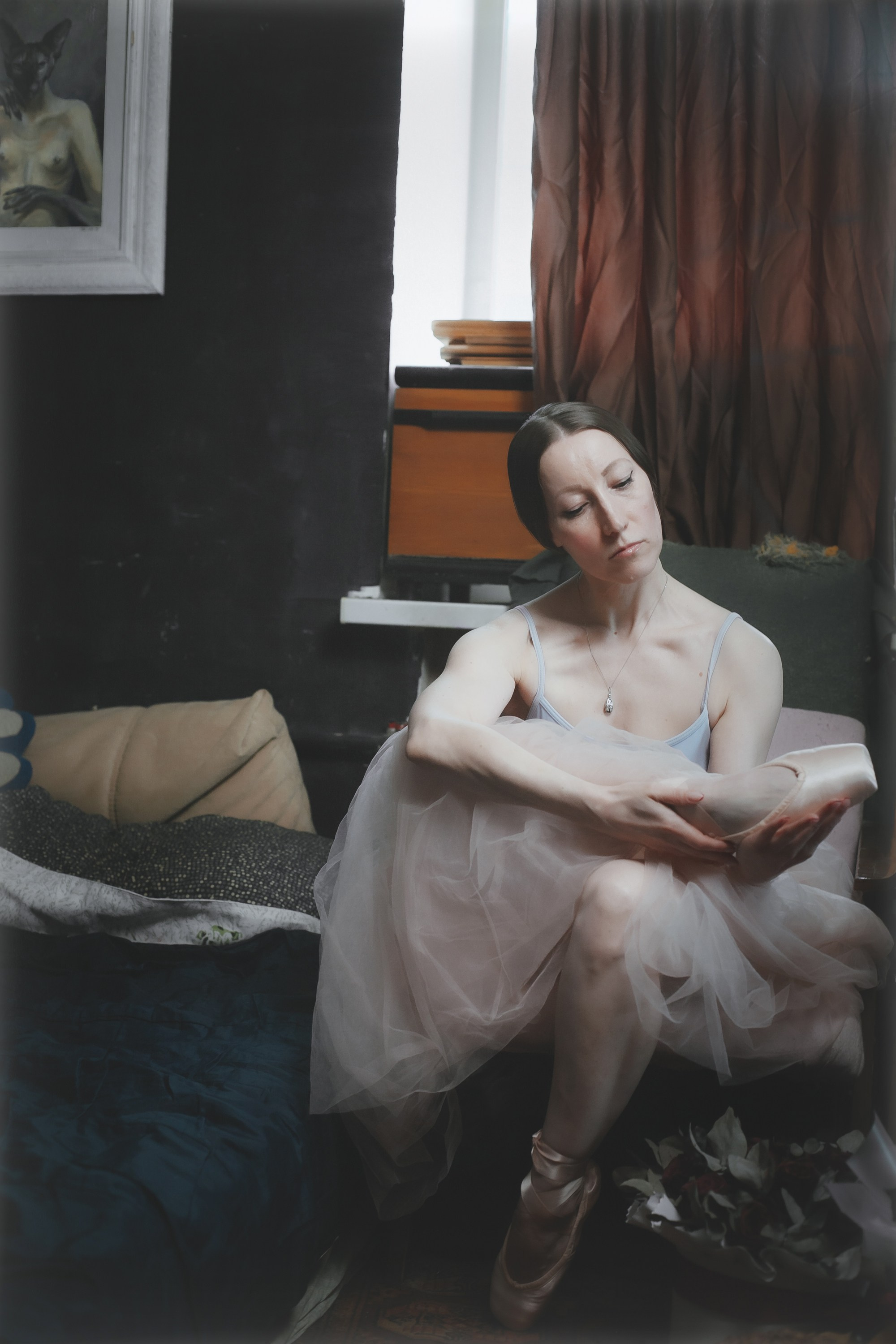 Картина. Домашняя студия. RawCat. Портретная фотография Екатеринбург