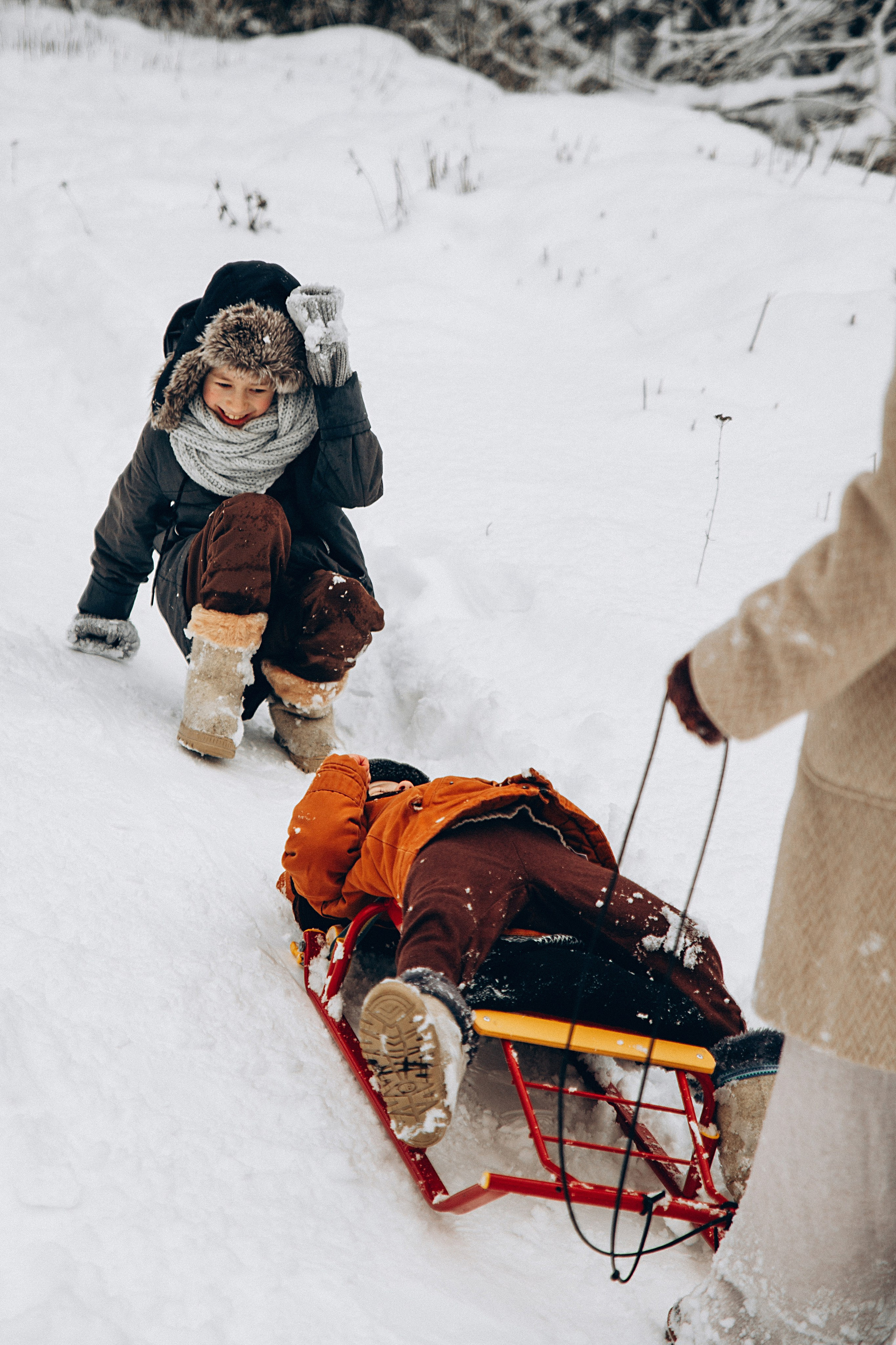 Зимние радости. Репортажный и детский фотограф в Минске