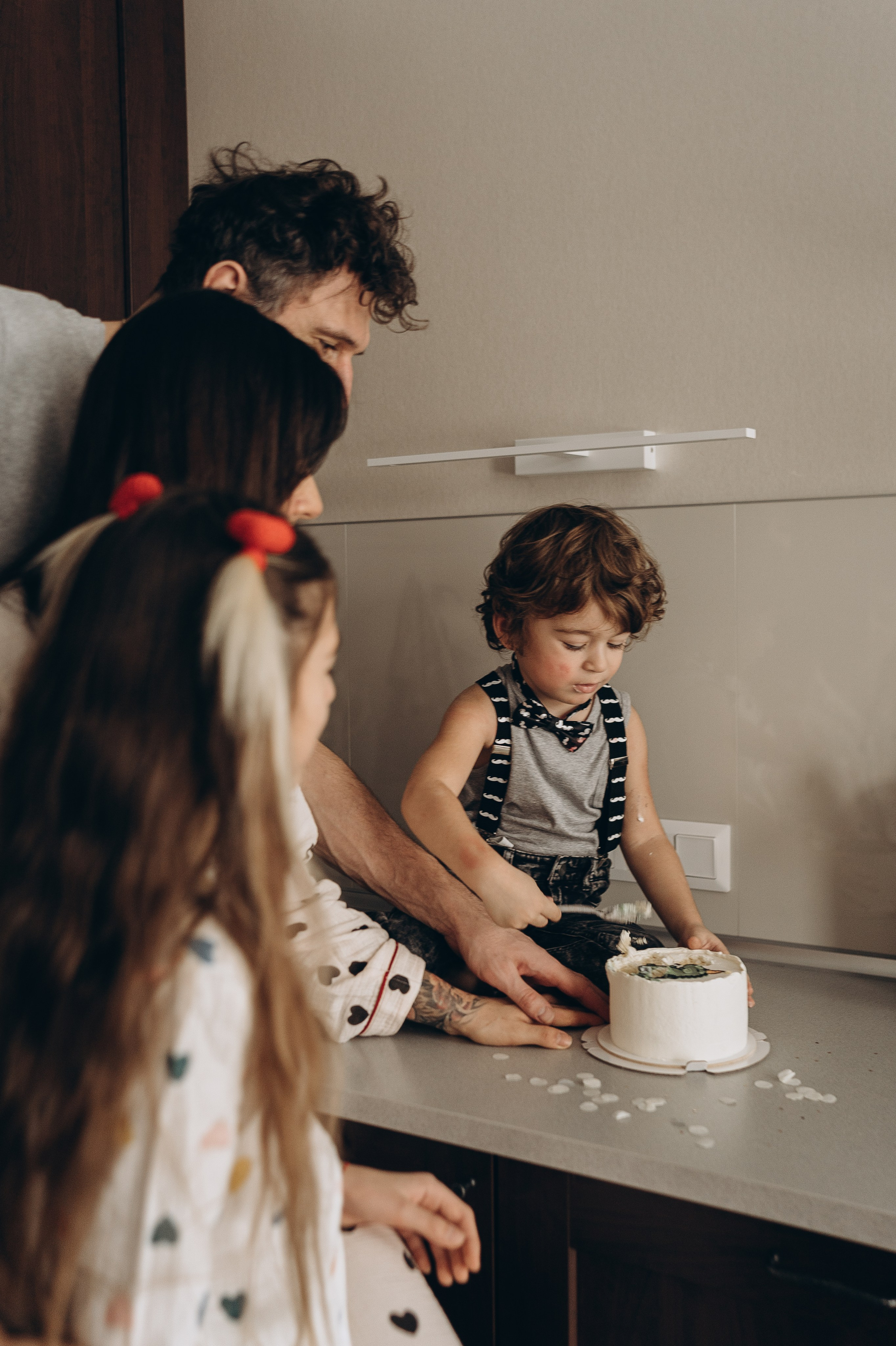 Лёве три годика. Семейный и домашний фотограф в Уфе Ирина Гарасюта