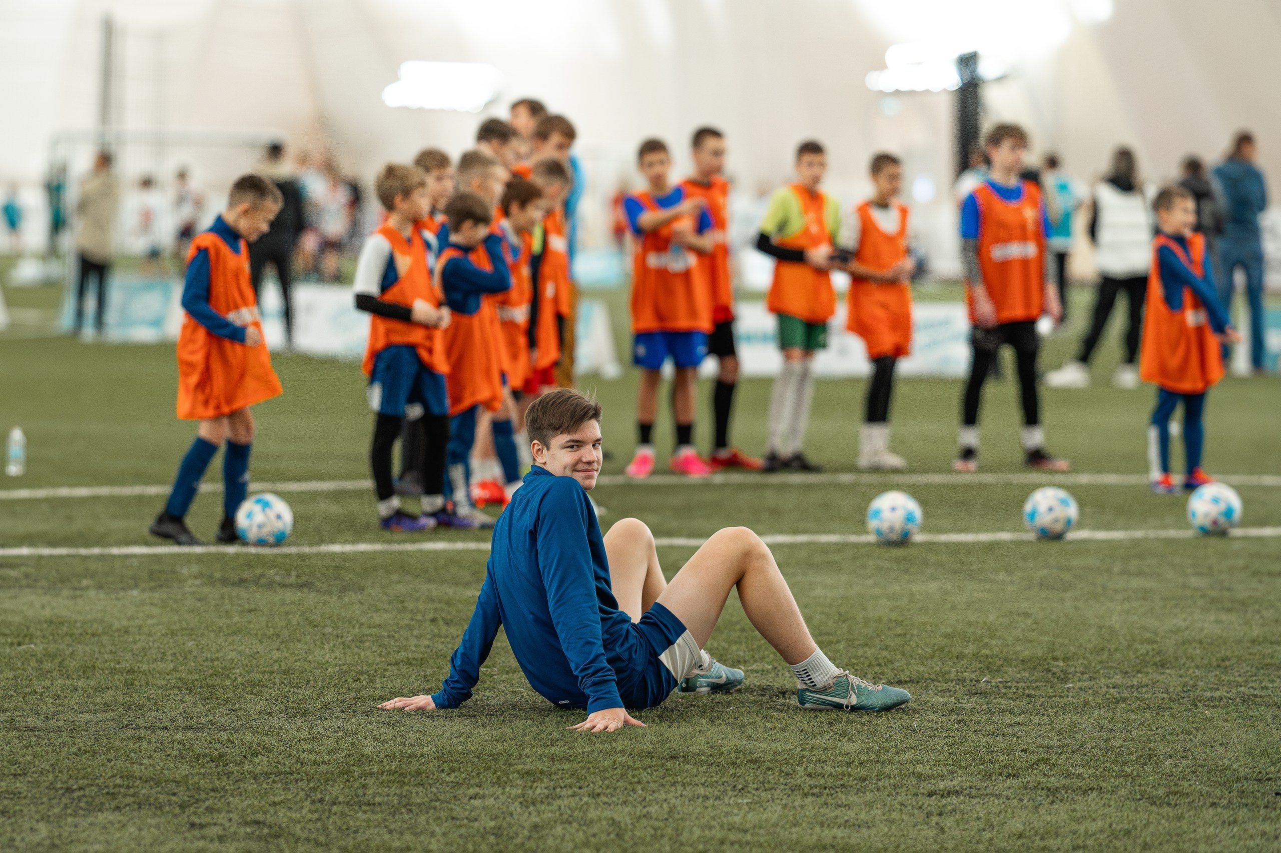 Фестиваль «СИБУР. Урок футбола» в рамках проекта Российского футбольного союза «Футбол в школе». Портретный и репортажный фотограф в Воронеже: Анастасия Пузикова