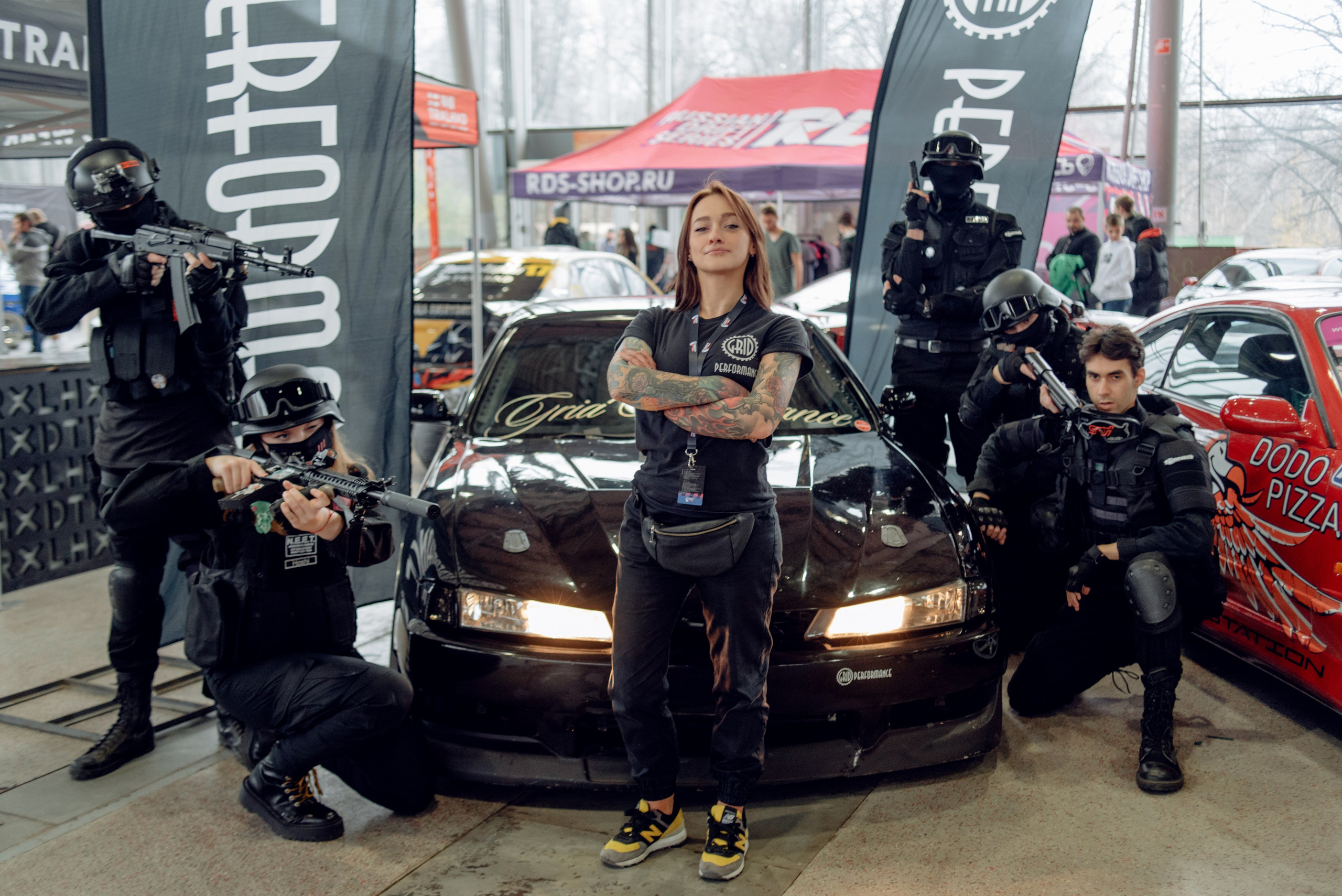 Автомероприятия в парке Сокольники. DeLorein