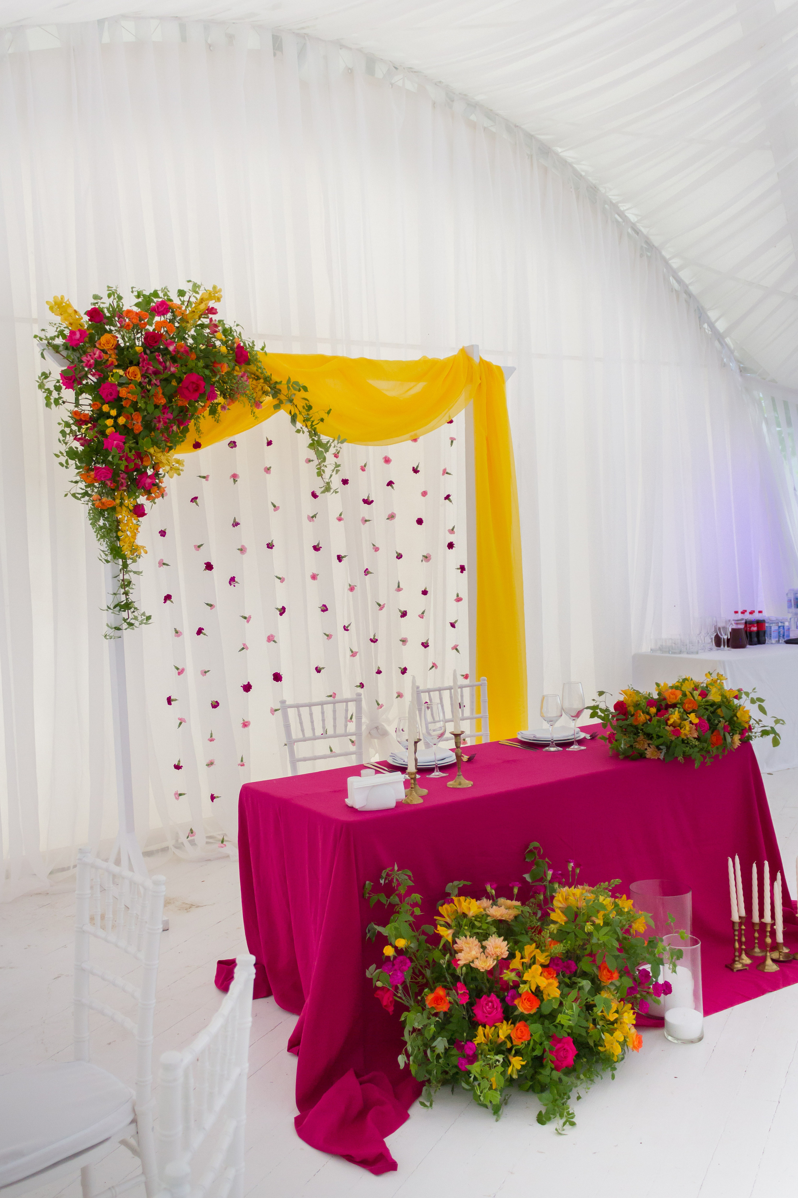 Ресторан у воды «Cote d'Azur Moscow». Флорист Маргарита Гладкова