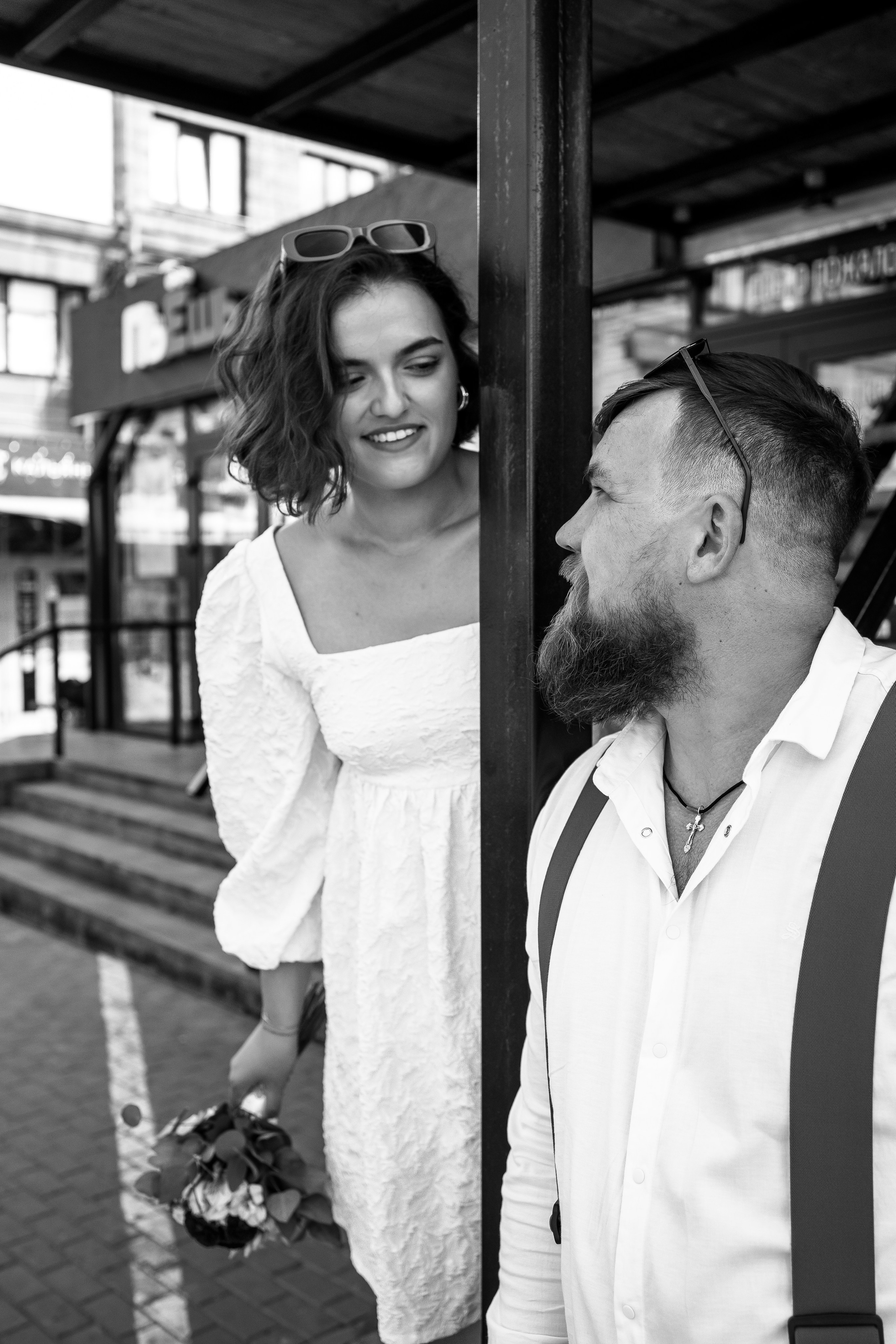 Руслан и Вера (прогулка по центру). Фотограф Новосибирск