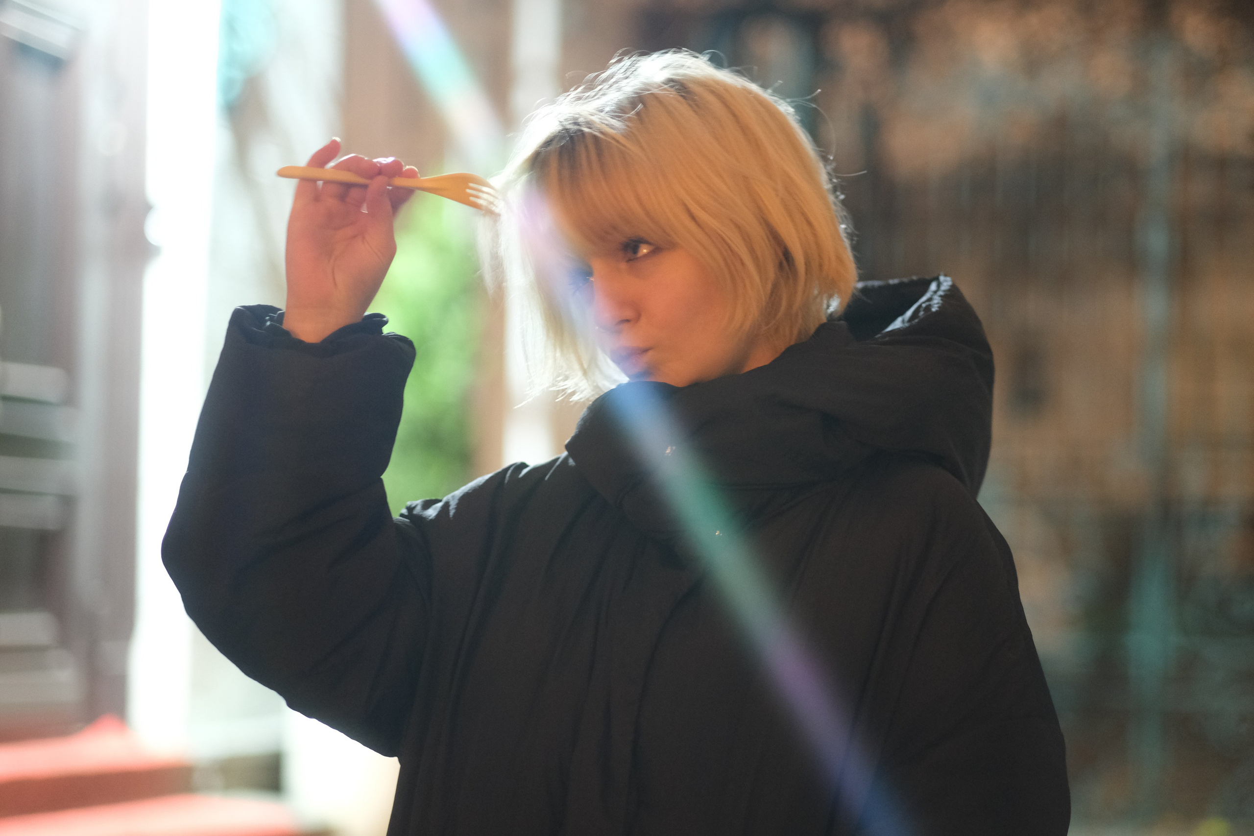 Кристина в дыму. Креативный фотограф в Москве Арапова Виталия