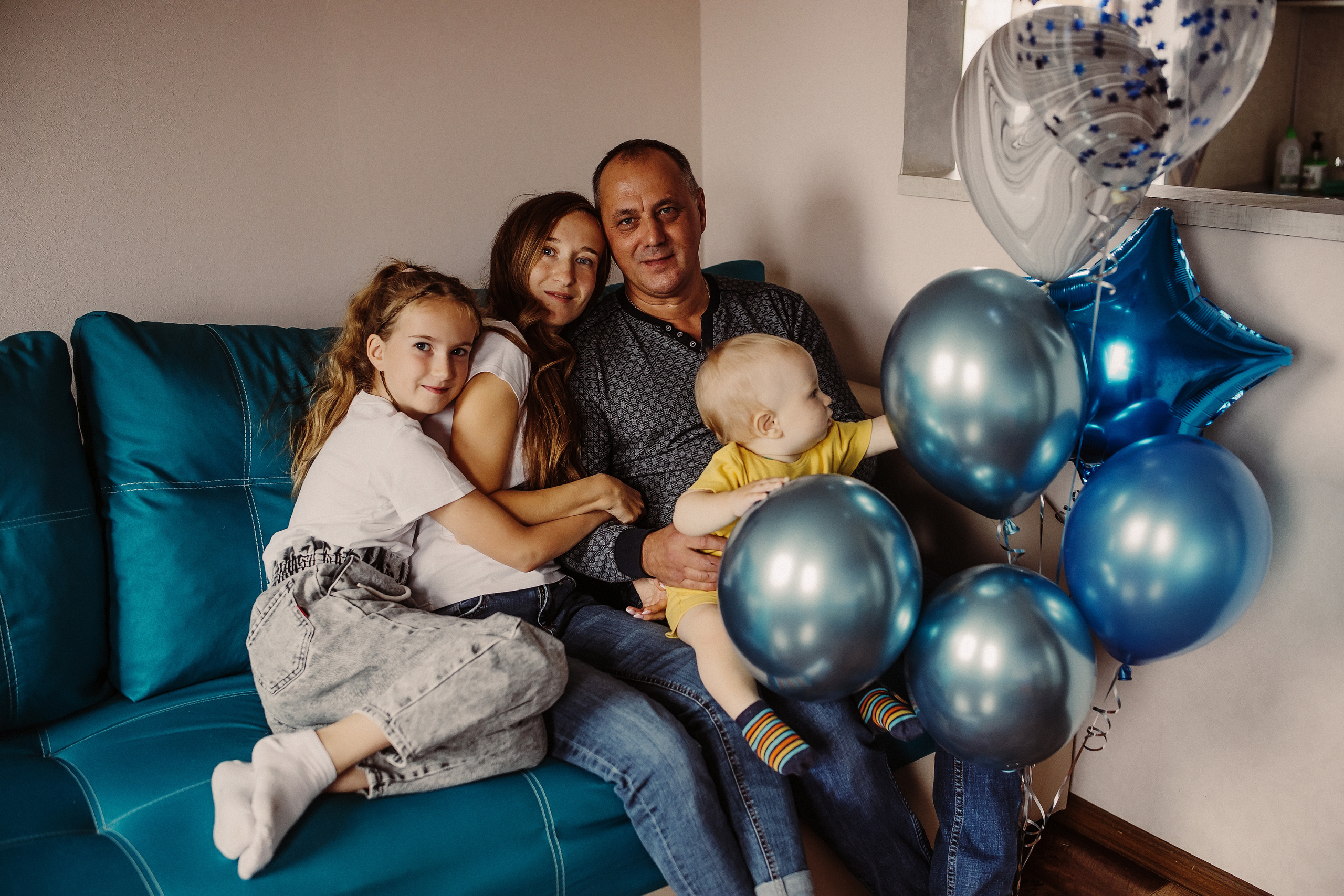 Савелию годик!. Семейный фотограф Анастасия Шайхутдинова