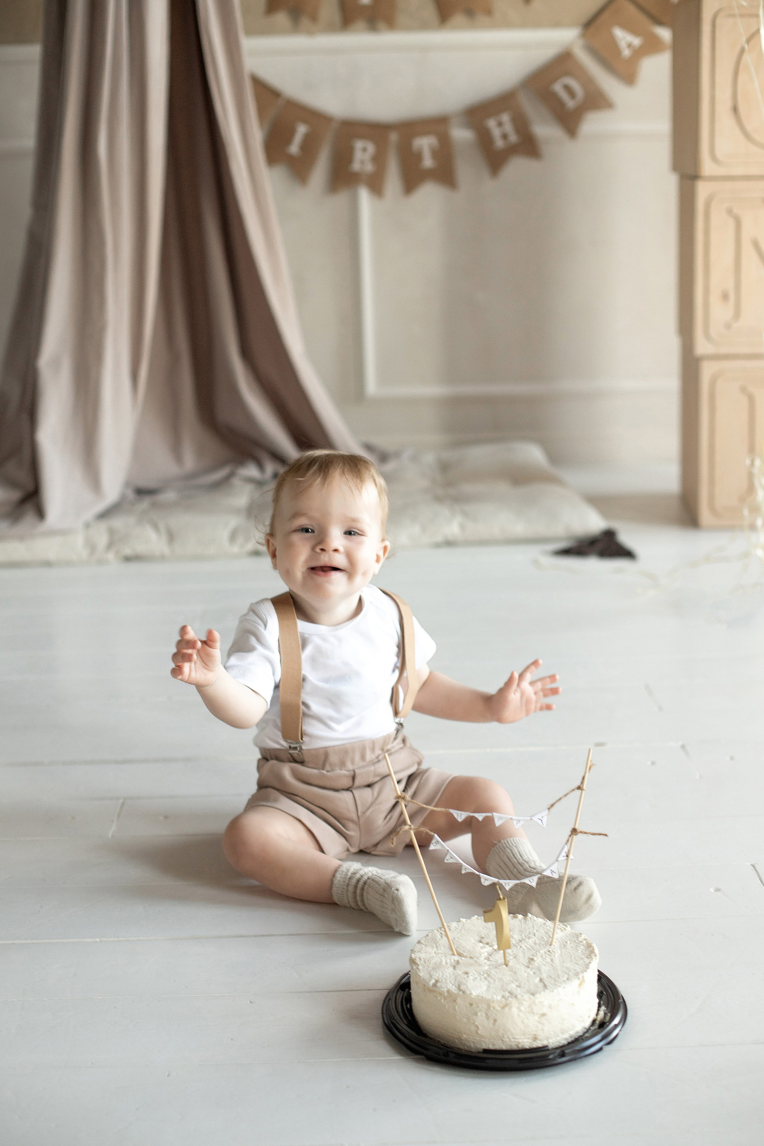 Годик малышу. Семейный и детский фотограф в Красноярске Анна Маюрова