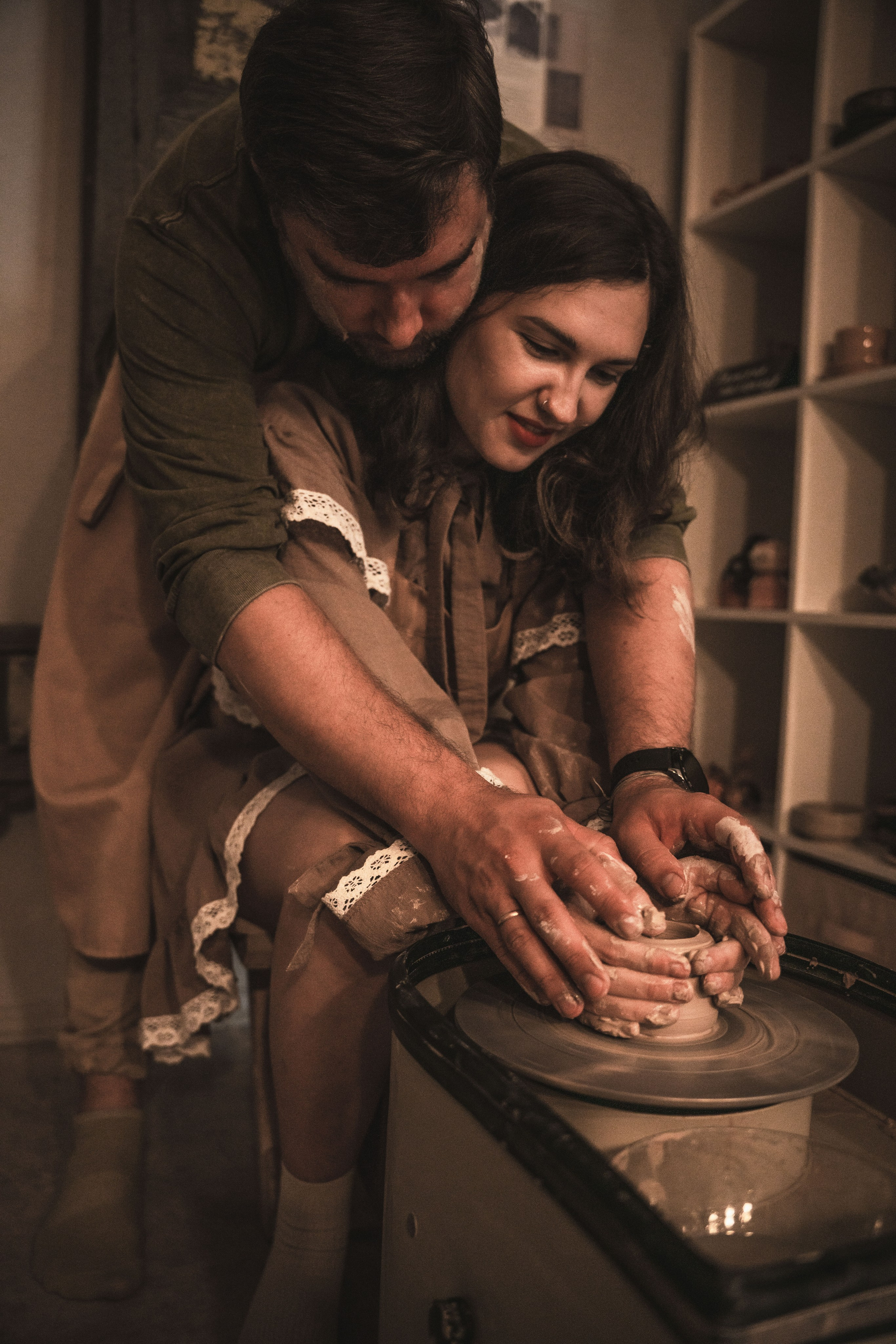 В гончарной. Семейный фотограф в Омске Александра Яровикова