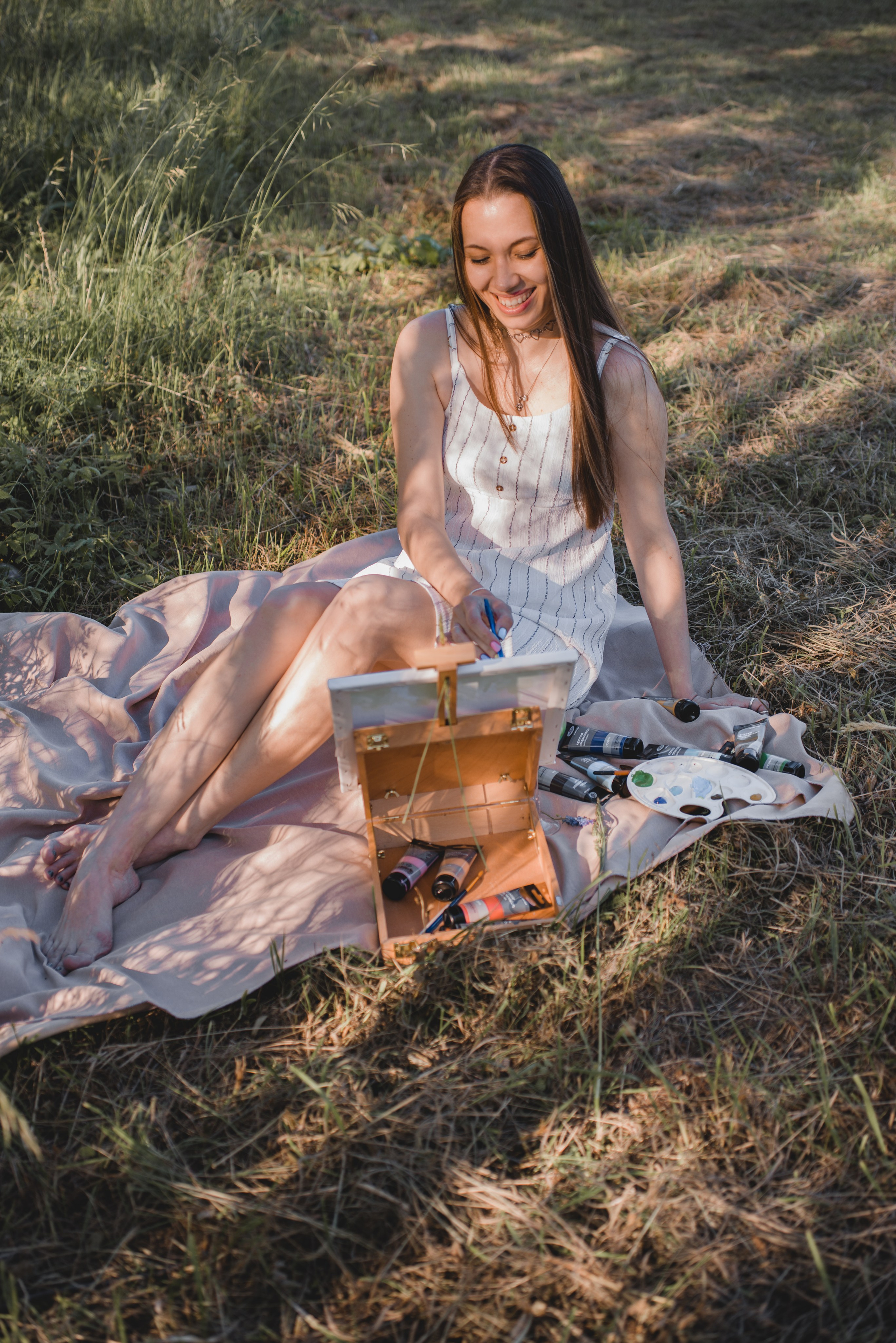 Виктория художник. Фотограф Людмила Белова