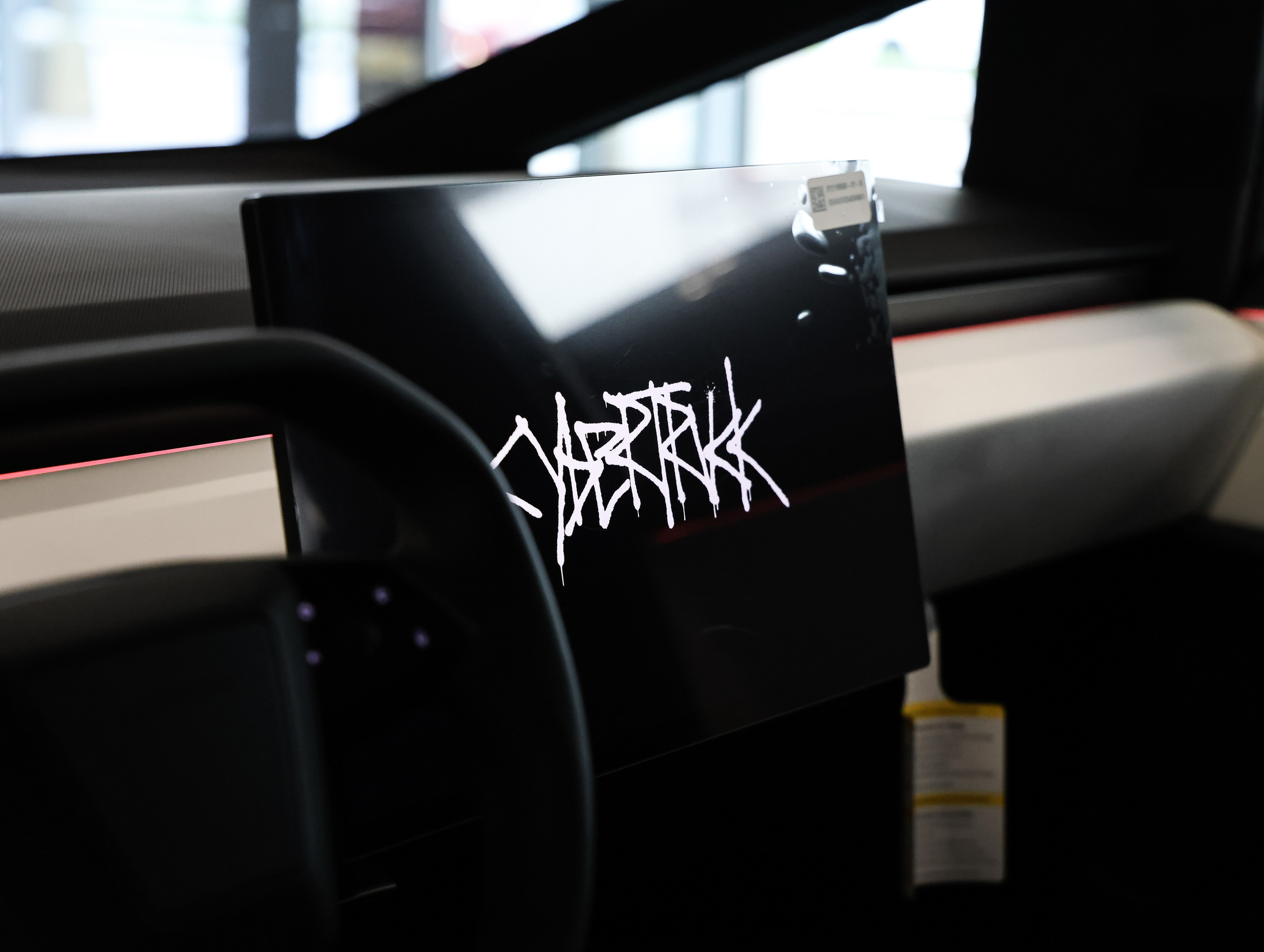 Tesla Cybertruck. NK