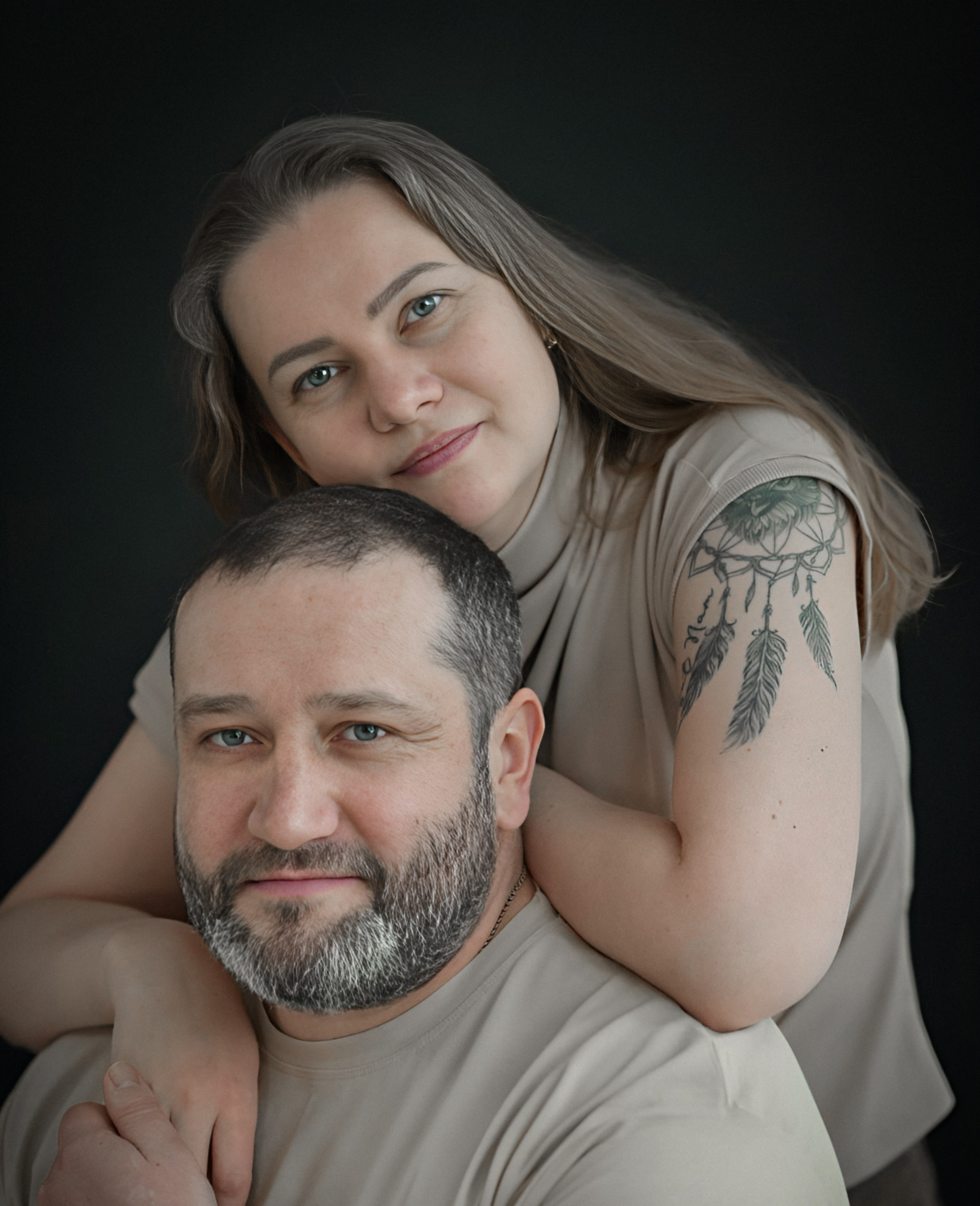 Александр, Юлия, Алина и Анечка. Семейный и детский фотограф Лариса Ерданова в Екатеринбурге