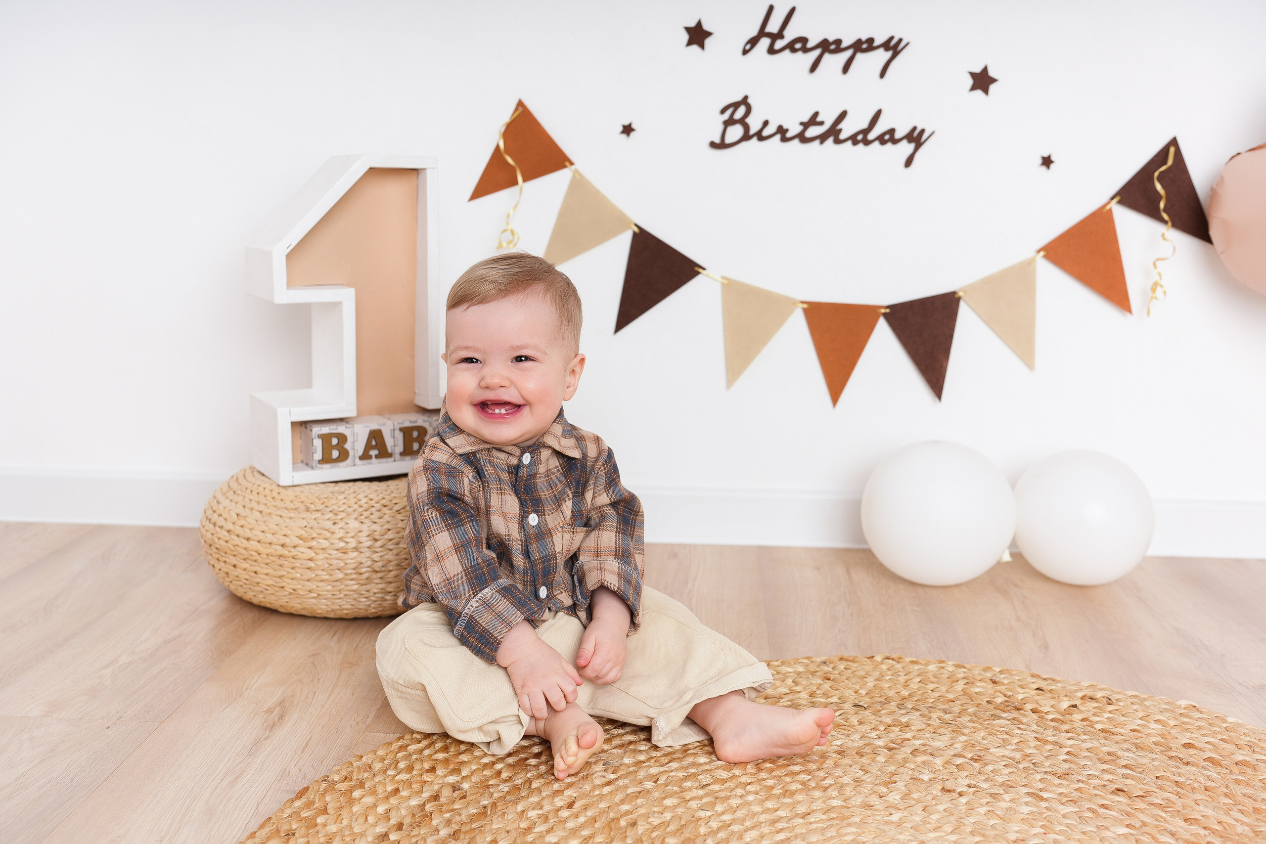 Годик. Фотограф новорожденных и детский фотограф в Екатеринбурге Ксени