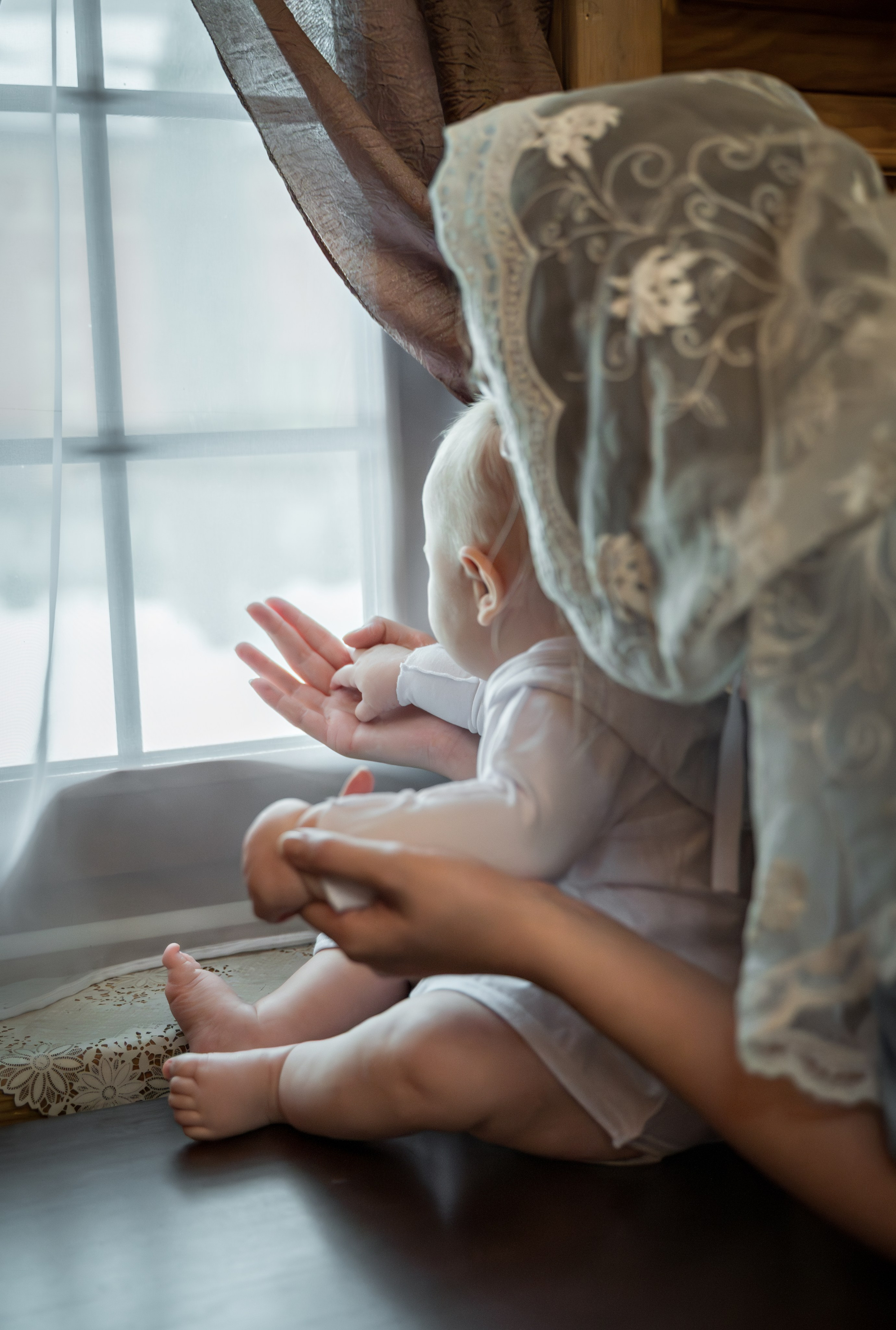 Крещение в Никольском храме д. Островцы