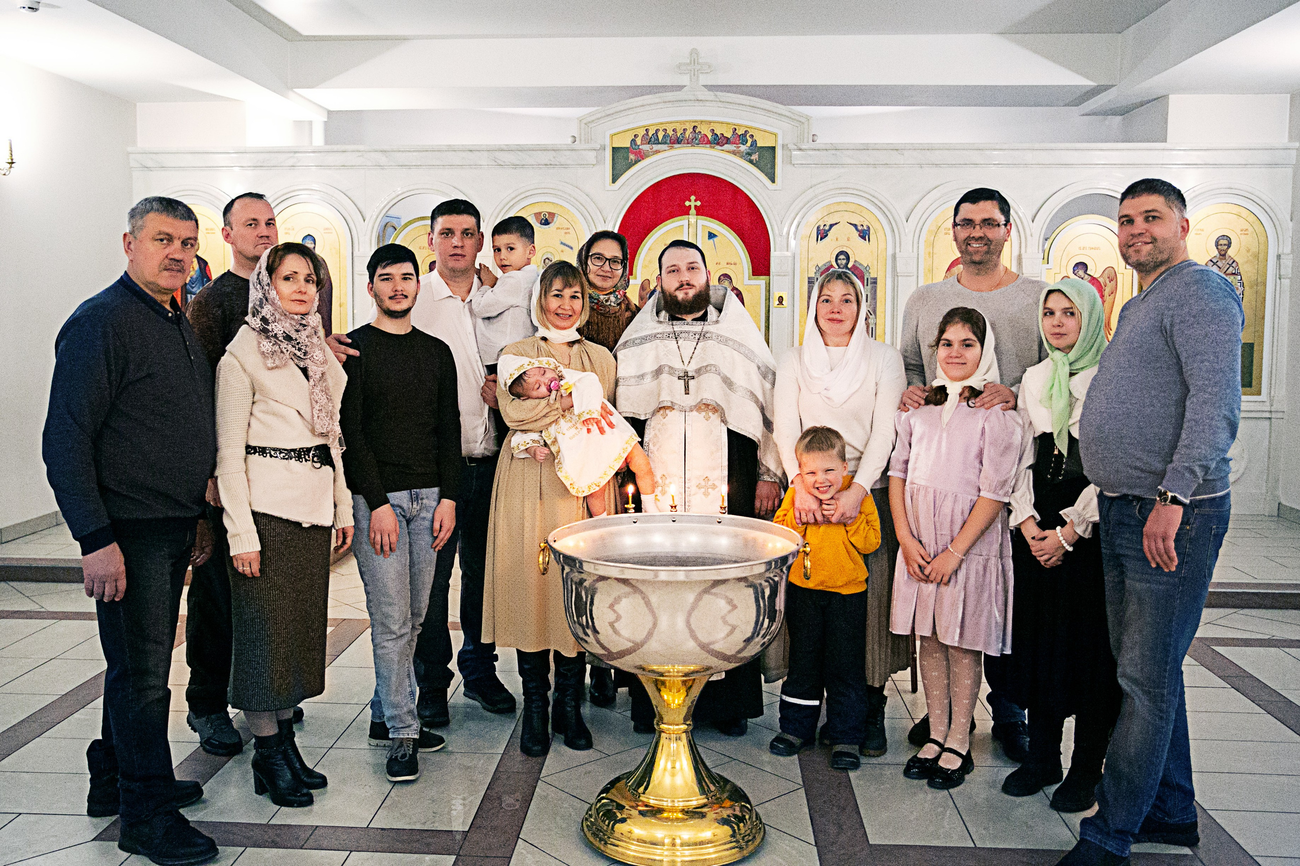 Крестины. Детский и семейный фотограф в Москве и Подмосковье Светлана Адамова