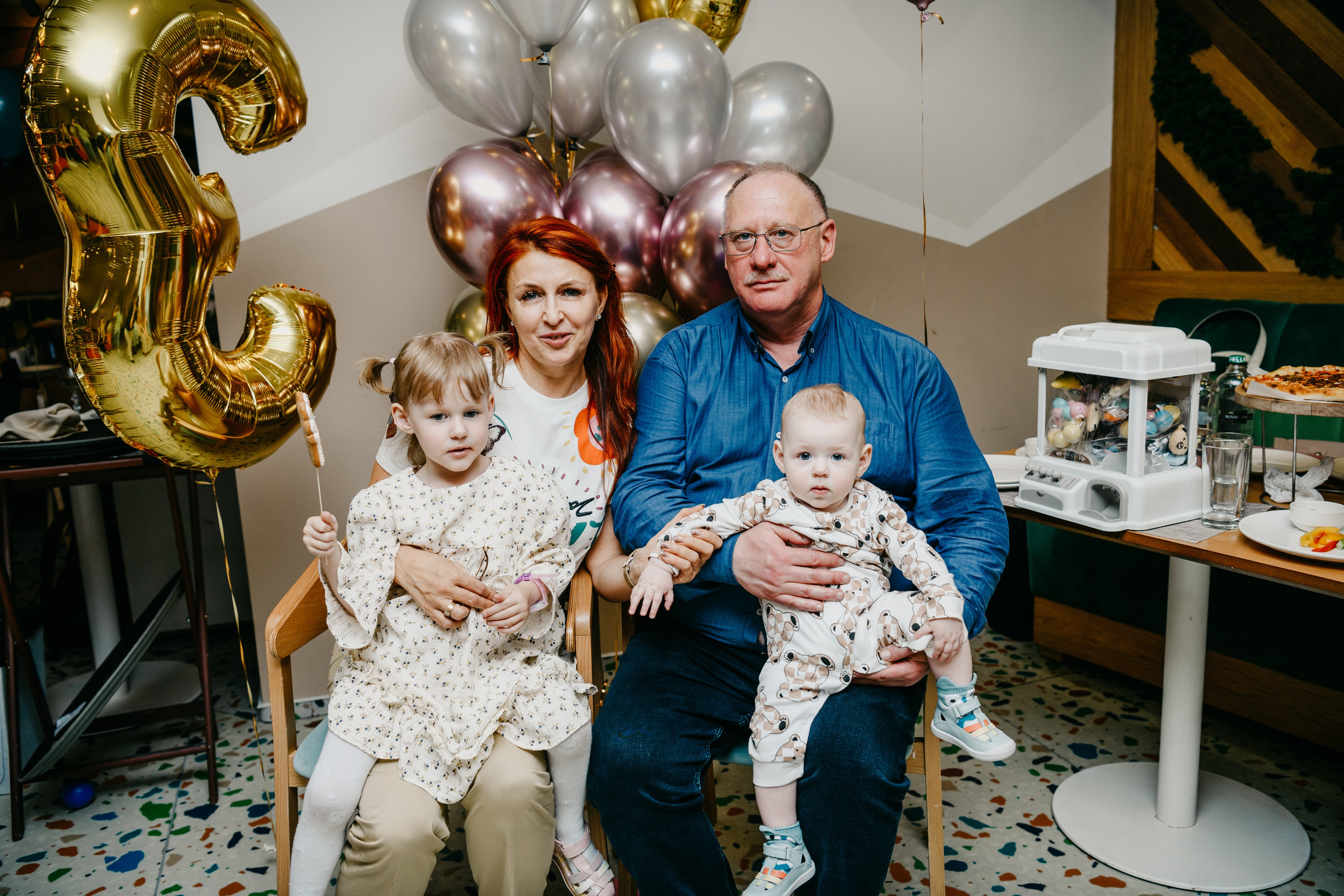 ДР Лизика. 3 года. Фотограф на выписку из роддома в Москве и МО