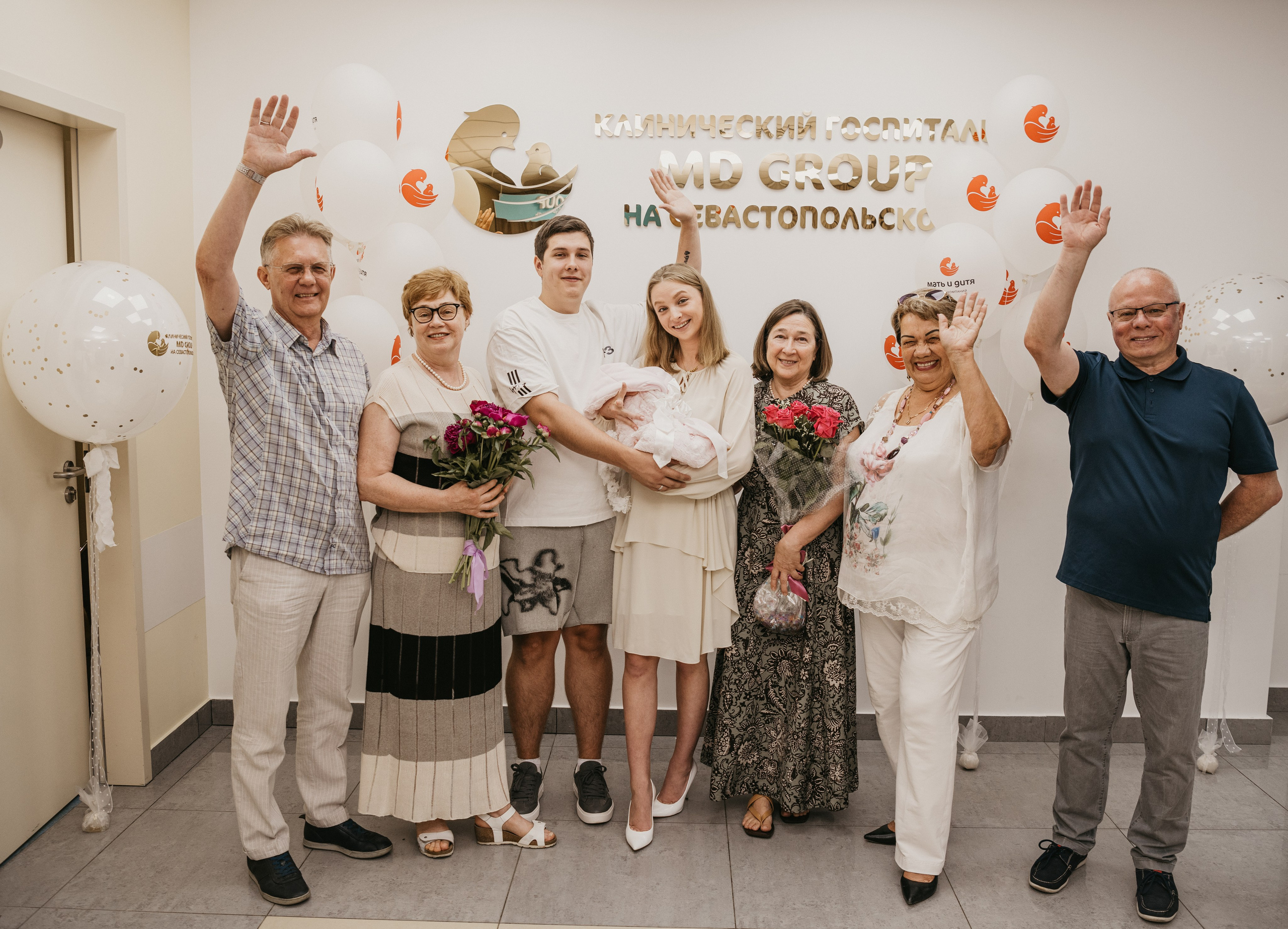 Выписка Виктории. Мать и дитя. Фотограф на выписку из роддома в Москве и МО