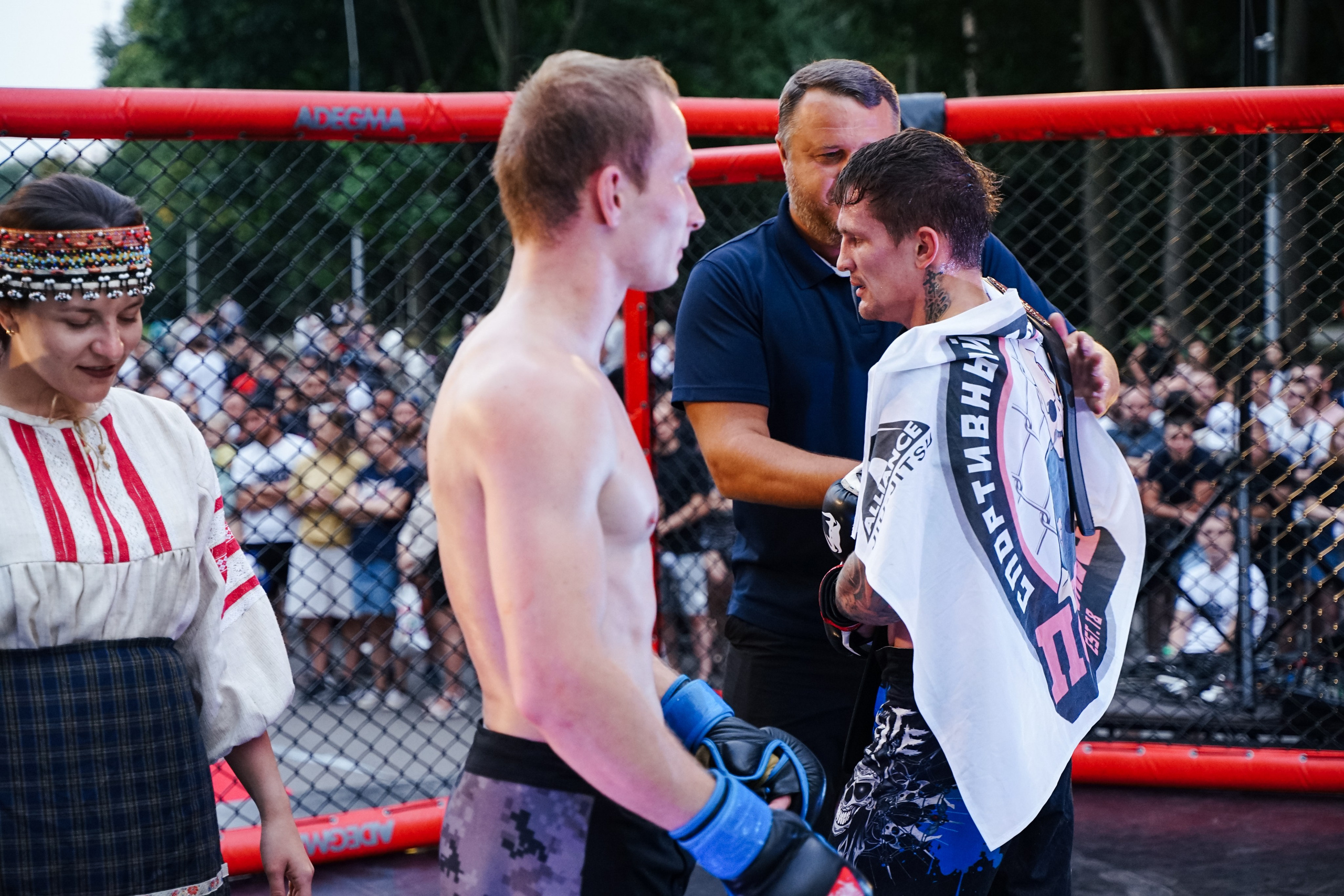 Вечер боев в ЦПКиО. Фотограф Надежда Погребняк | Рязань | Москва