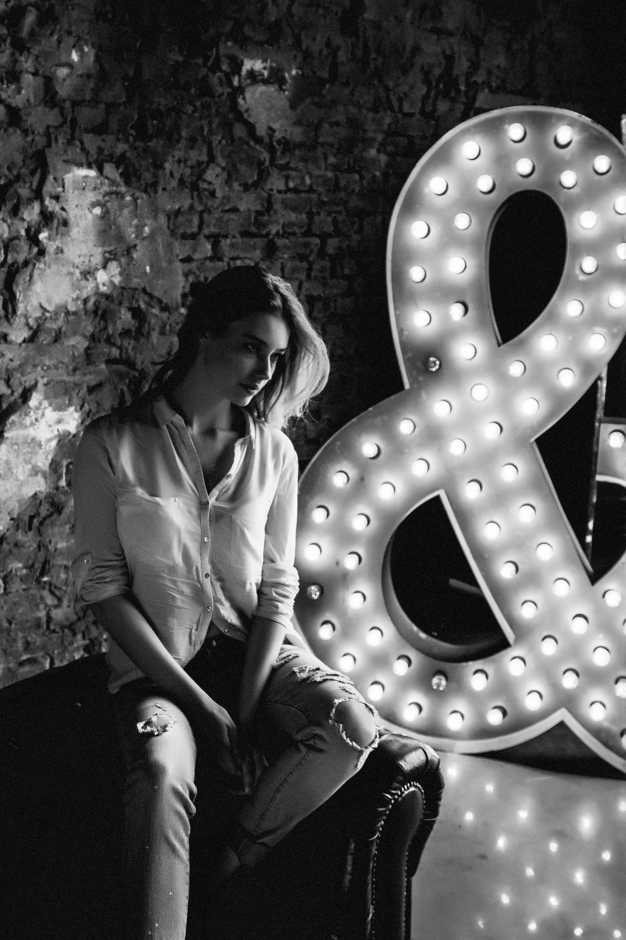 Алина. Cross Studio, Мск. Чб. Артем Ершов. Фотограф, Тверь