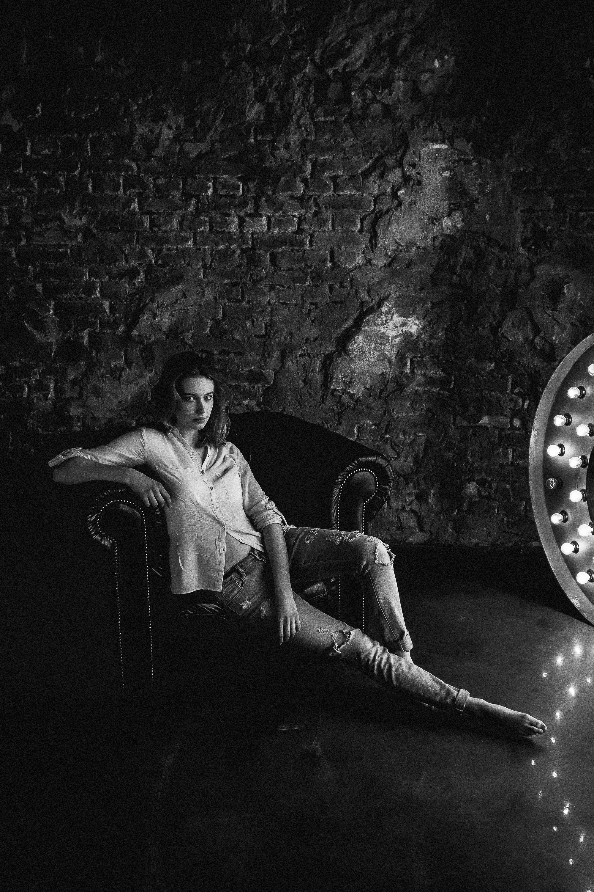 Алина. Cross Studio, Мск. Чб. Артем Ершов. Фотограф, Тверь