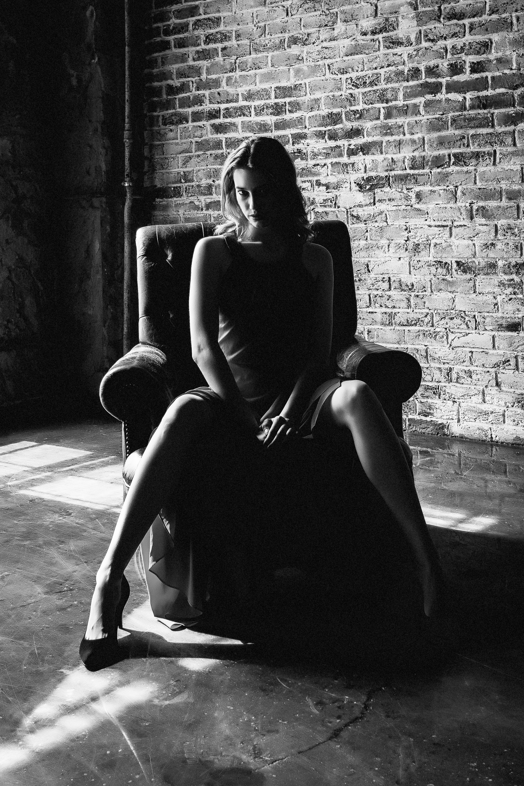 Алина. Cross Studio, Мск. Чб. Артем Ершов. Фотограф, Тверь