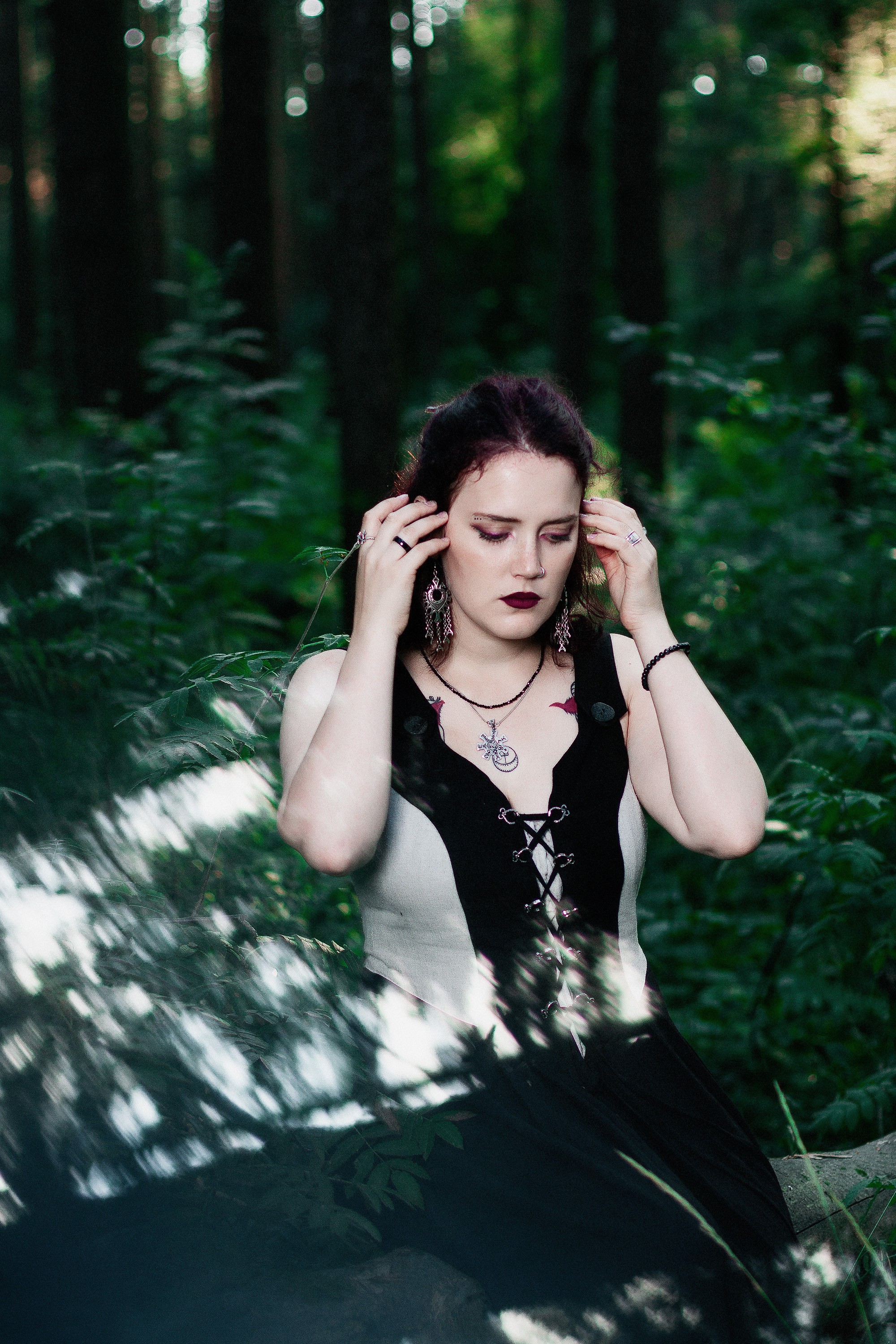 Юля и Даша. Лесные эльфы. Артем Ершов. Фотограф, Тверь