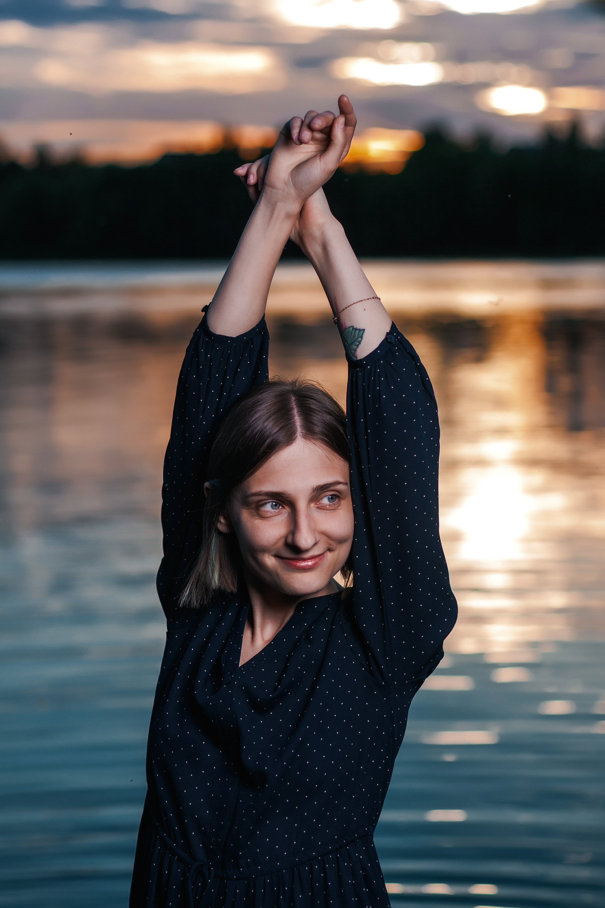 Волга на закате. Юля. Артем Ершов. Фотограф, Тверь