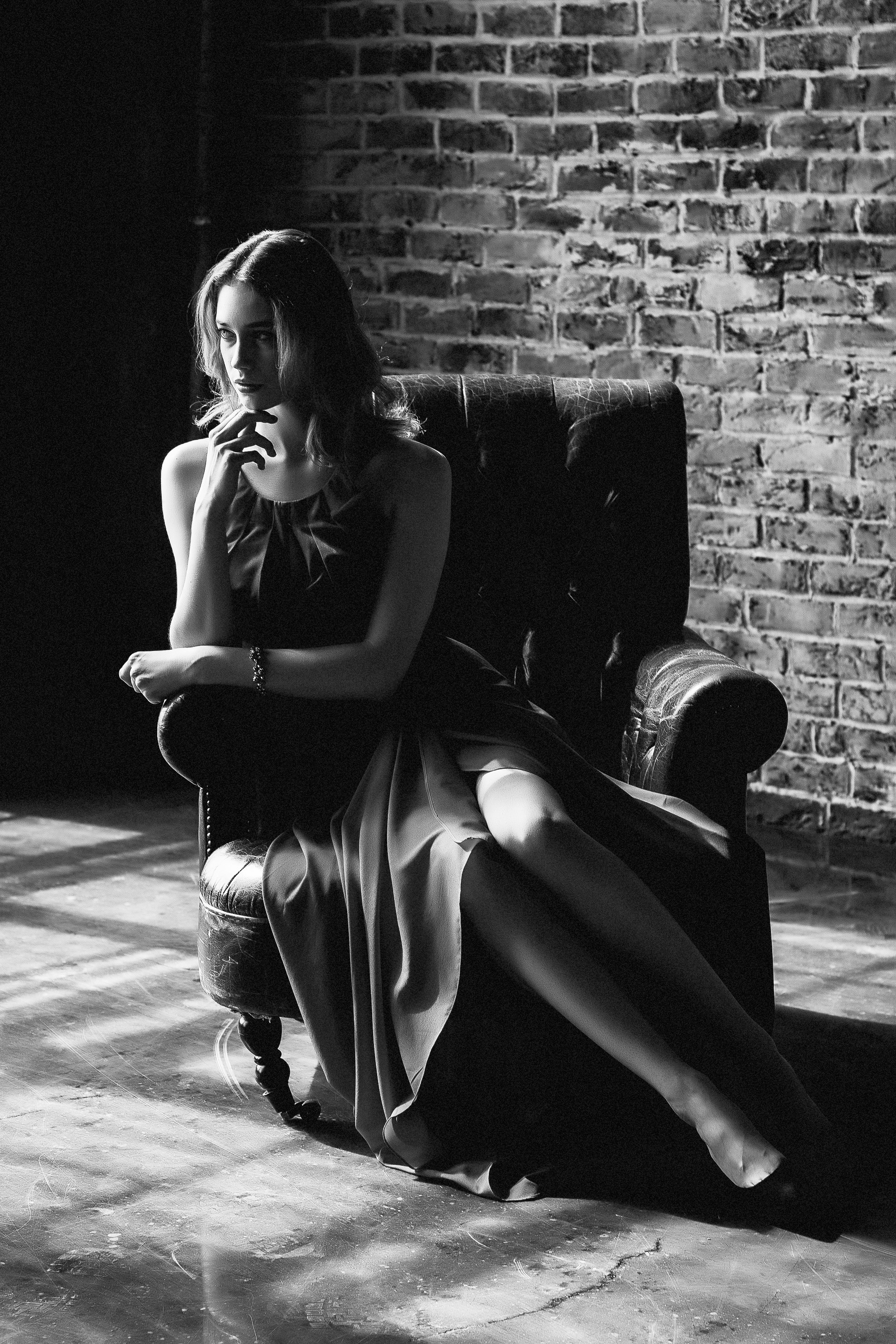 Алина. Cross Studio, Мск. Чб. Артем Ершов. Фотограф, Тверь