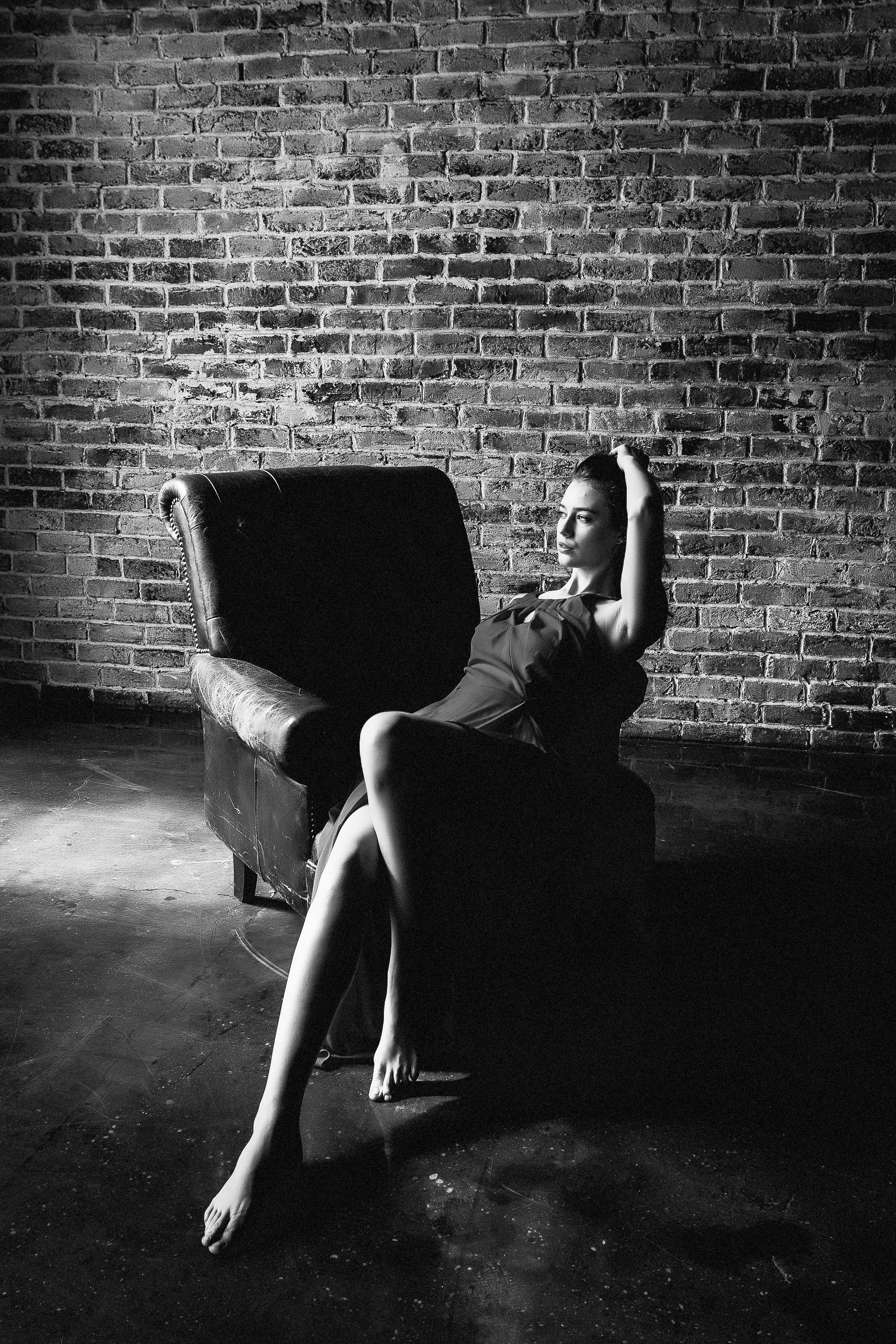 Алина. Cross Studio, Мск. Чб. Артем Ершов. Фотограф, Тверь