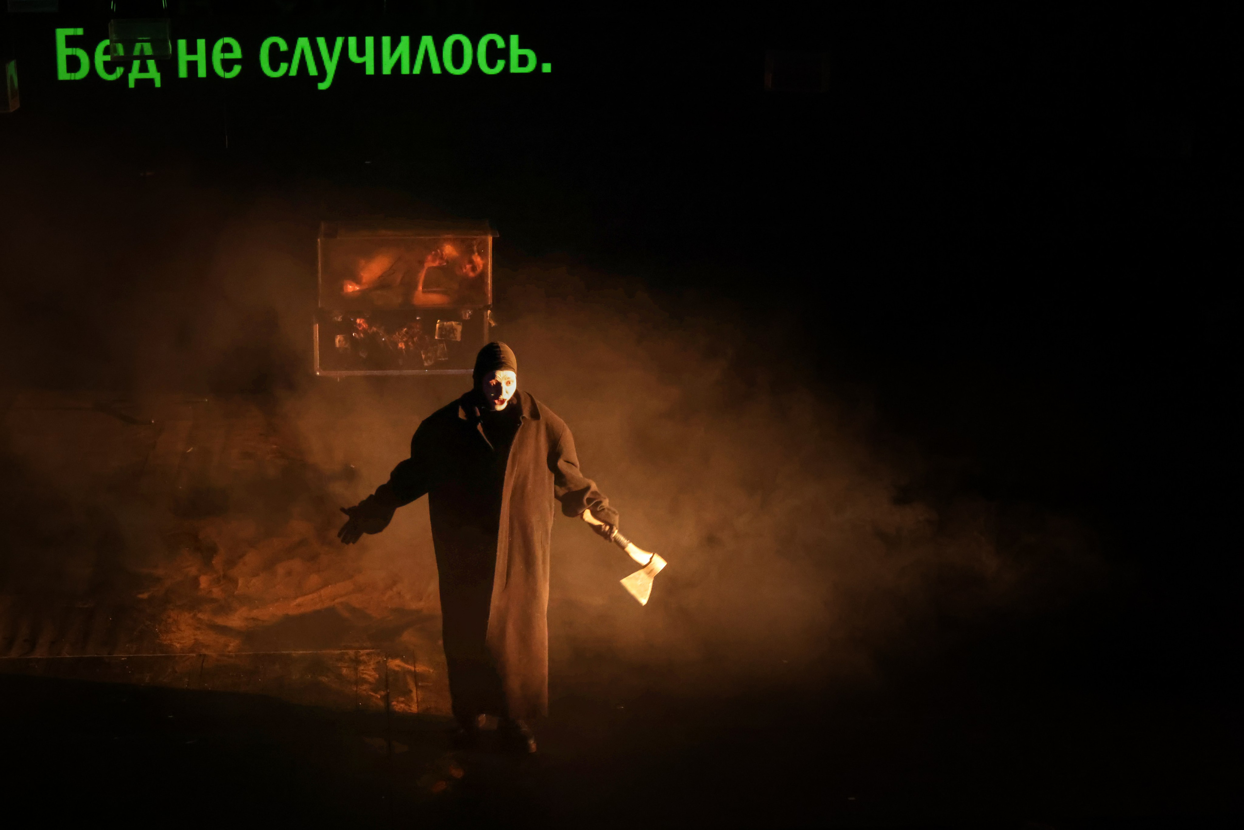 Спектакль «Буря», Мастерская Ю. Н. Бутусова. Наталья Алексеенко. Фотохудожник в Москве. Репортаж, портрет, стрит