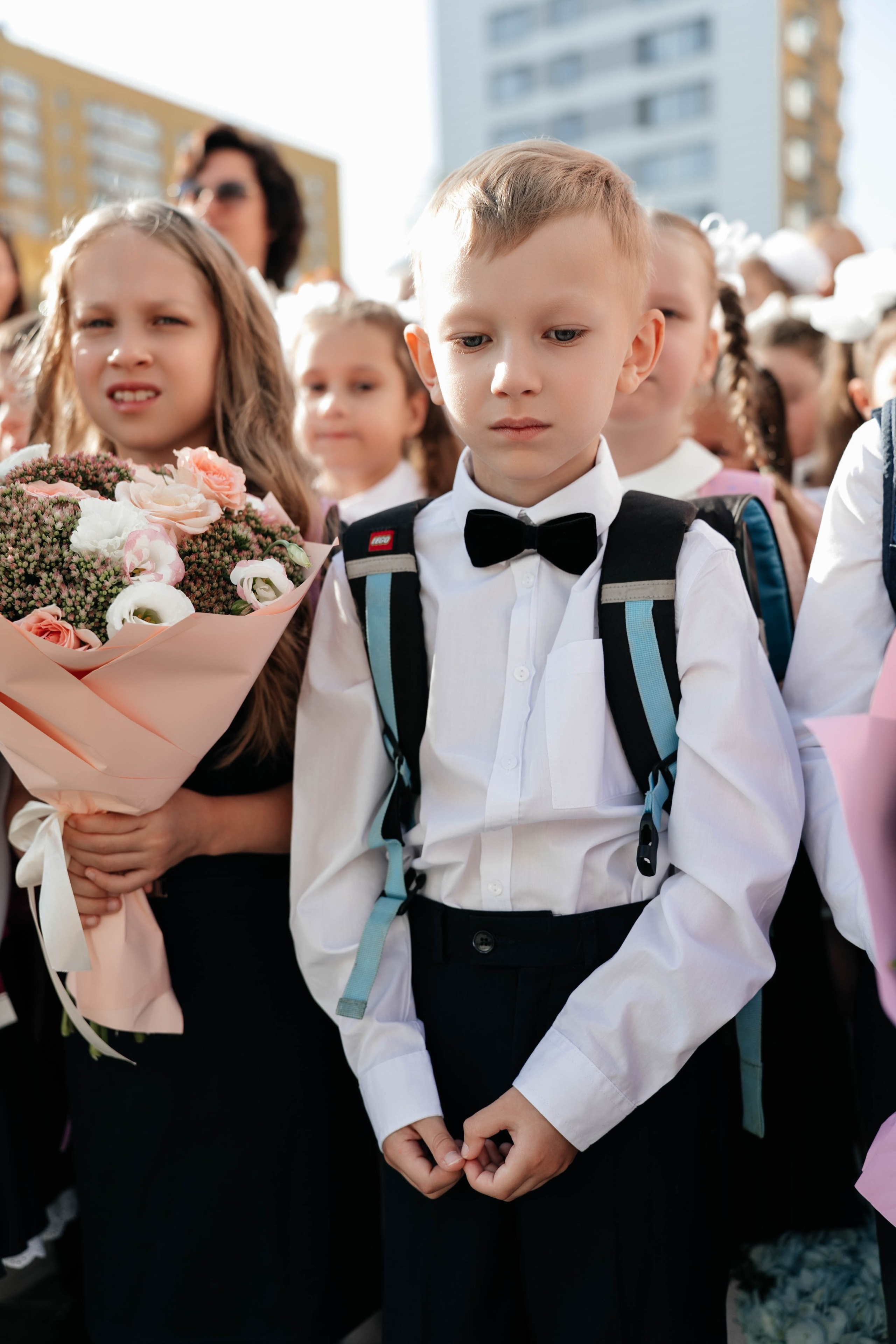 1 сентября, 1-й класс. Свадебный фотограф Москва Александра Аверкова