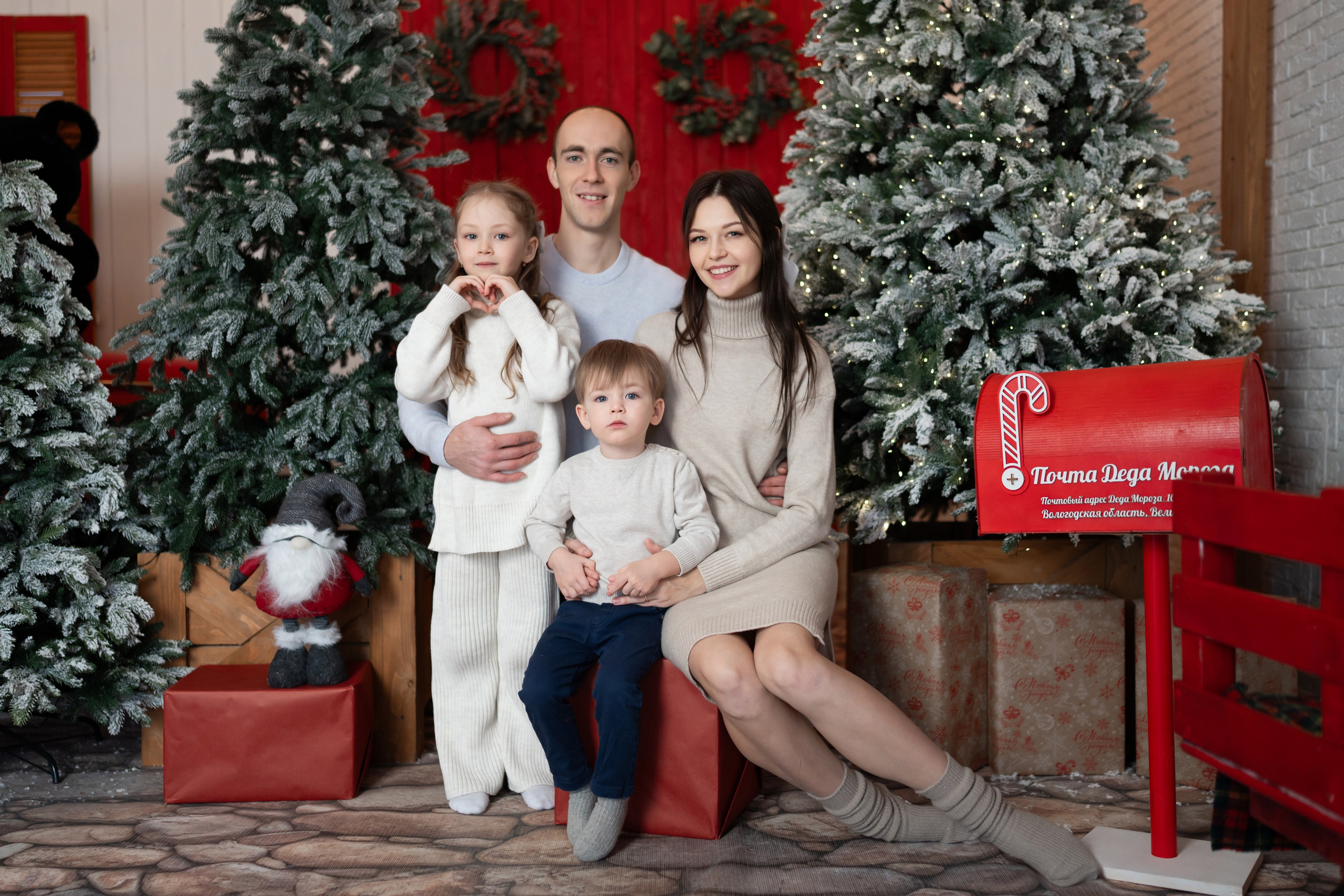 Новогодние фотосессии. Индивидуальные и семейные фотосессии в Калужской области Катерина Шатохина